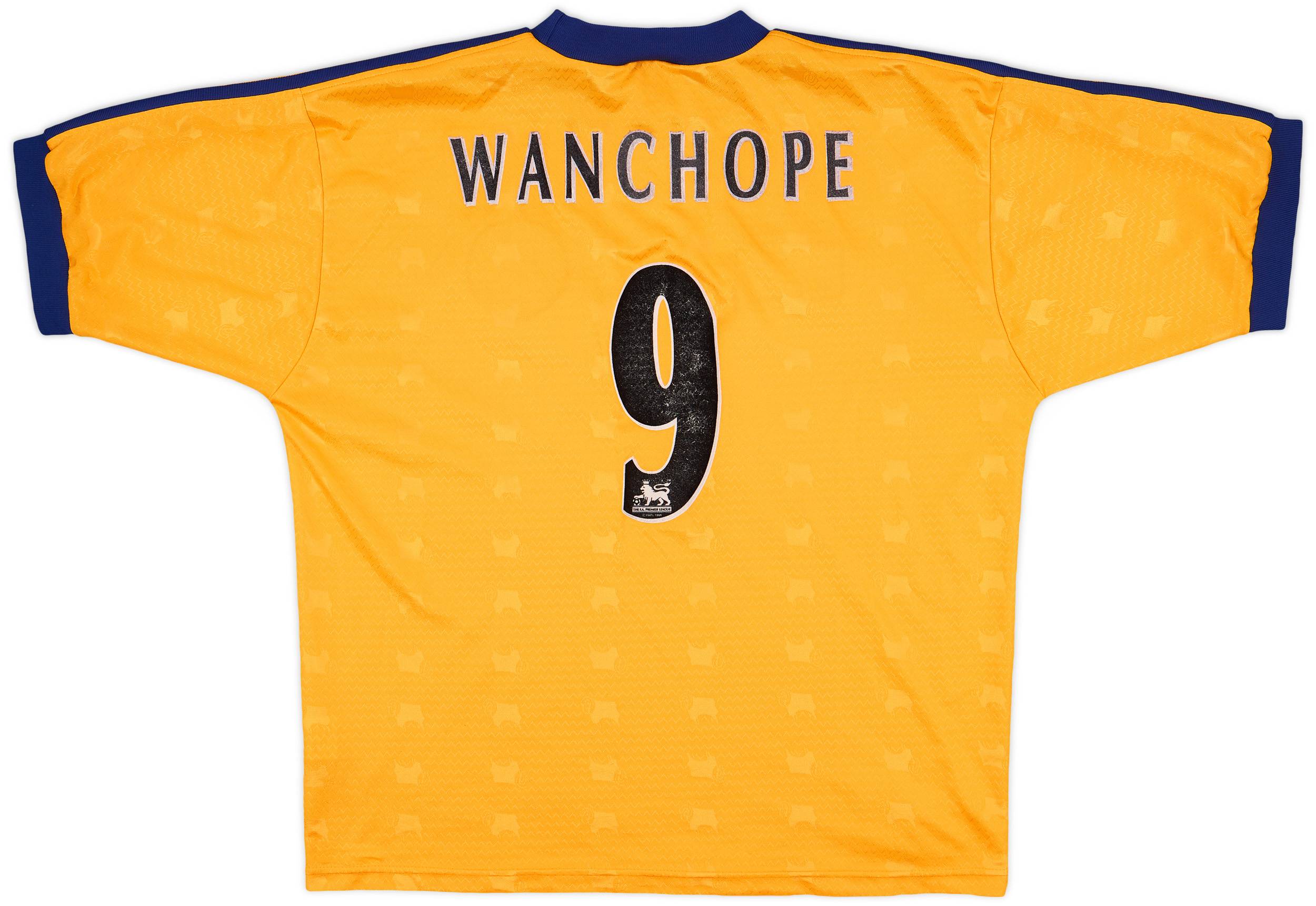 1997-98 Derby County Away Shirt Wanchope #9 - 5/10 - (XL)
