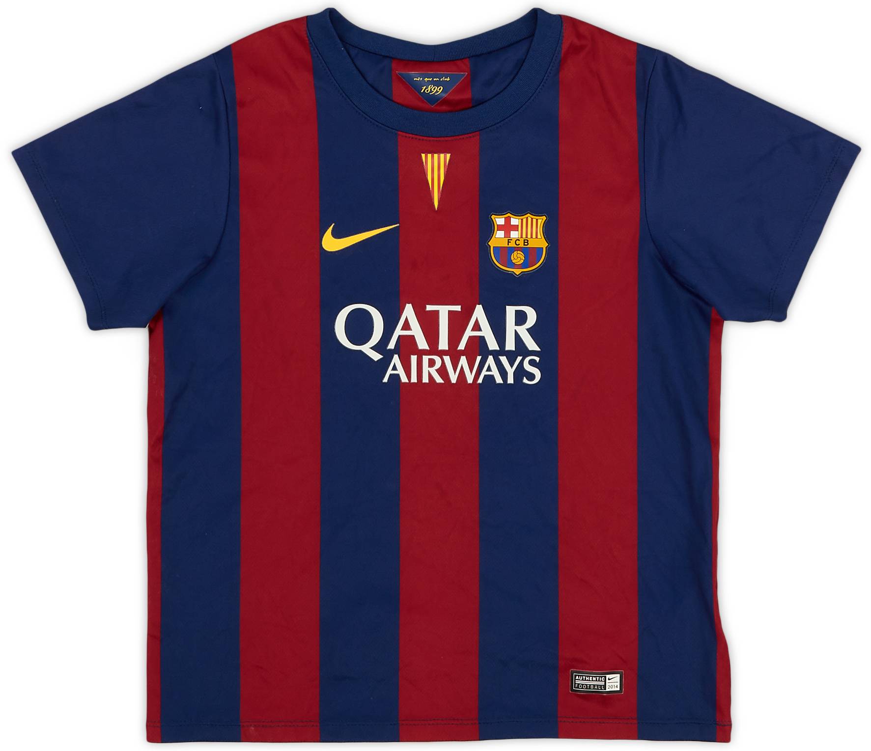2014-15 Barcelona Home Shirt - 8/10 - (7-8 Years)