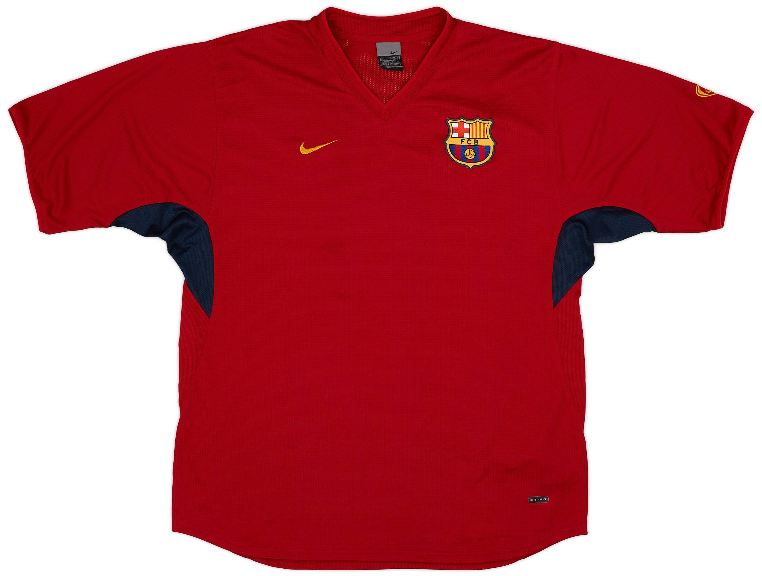 2003-04 Barcelona Nike Training Shirt - 8/10 - (M)