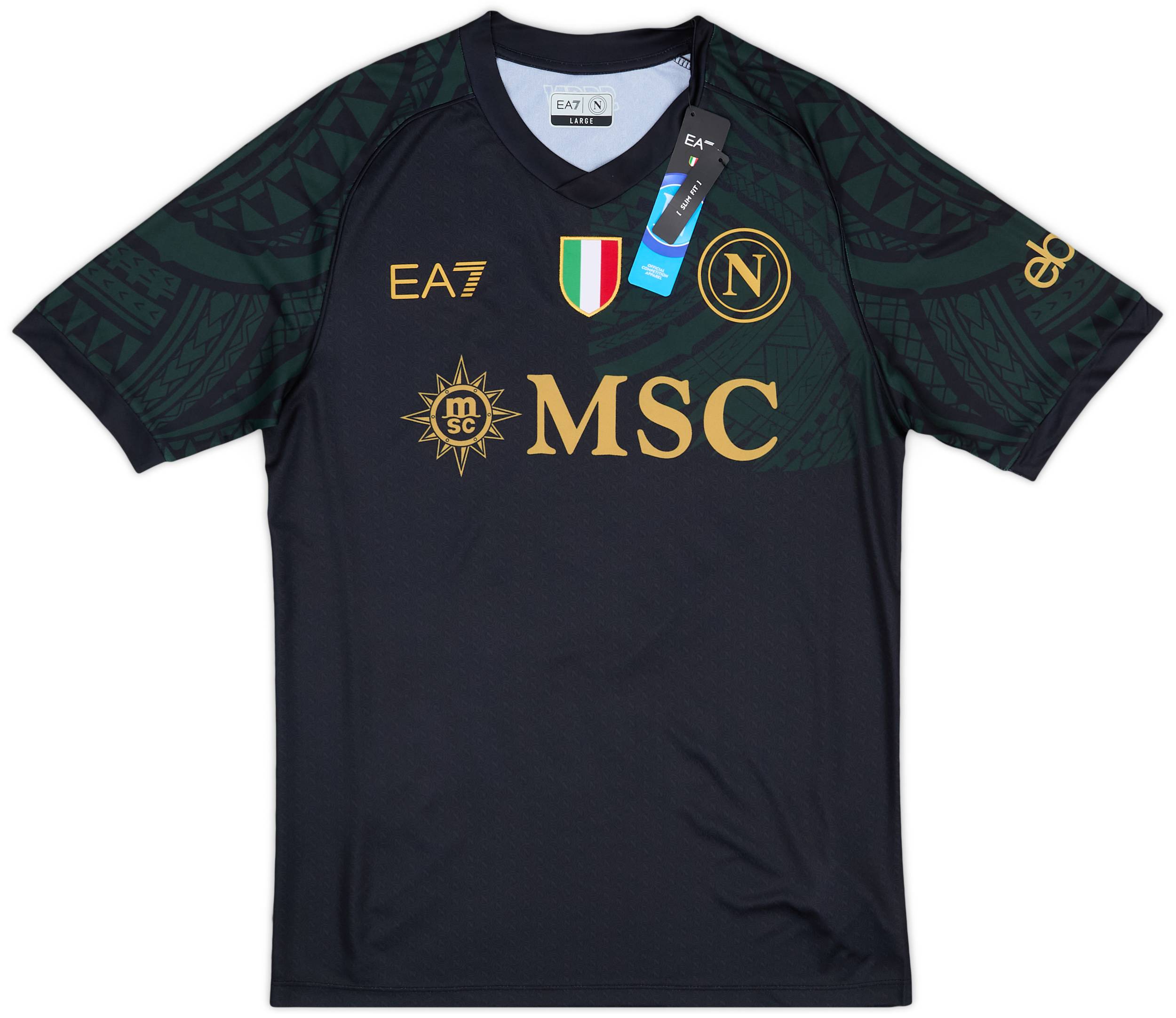 ナポリユニフォームOSIMHEN 9 23-24 2023-24 Napoli Third Shirt Osimhen #9 (L)