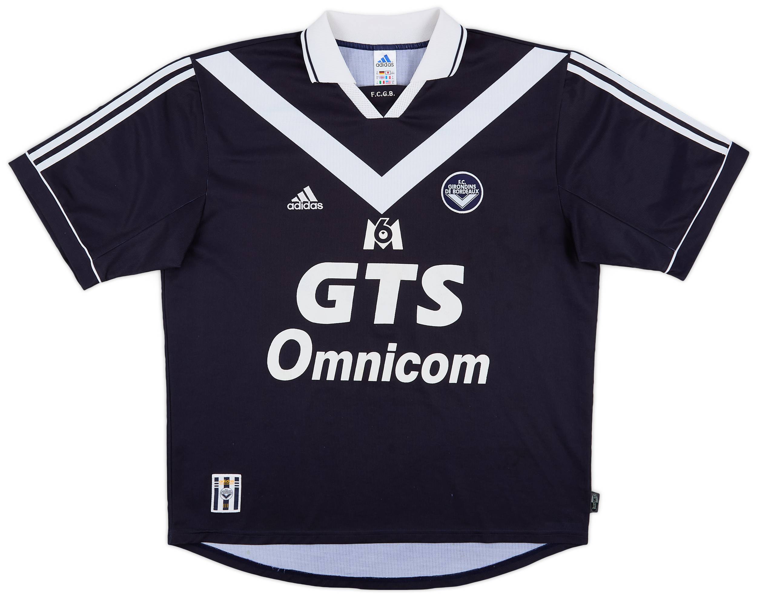 1999-00 Bordeaux Home Shirt - 8/10 - (XL)