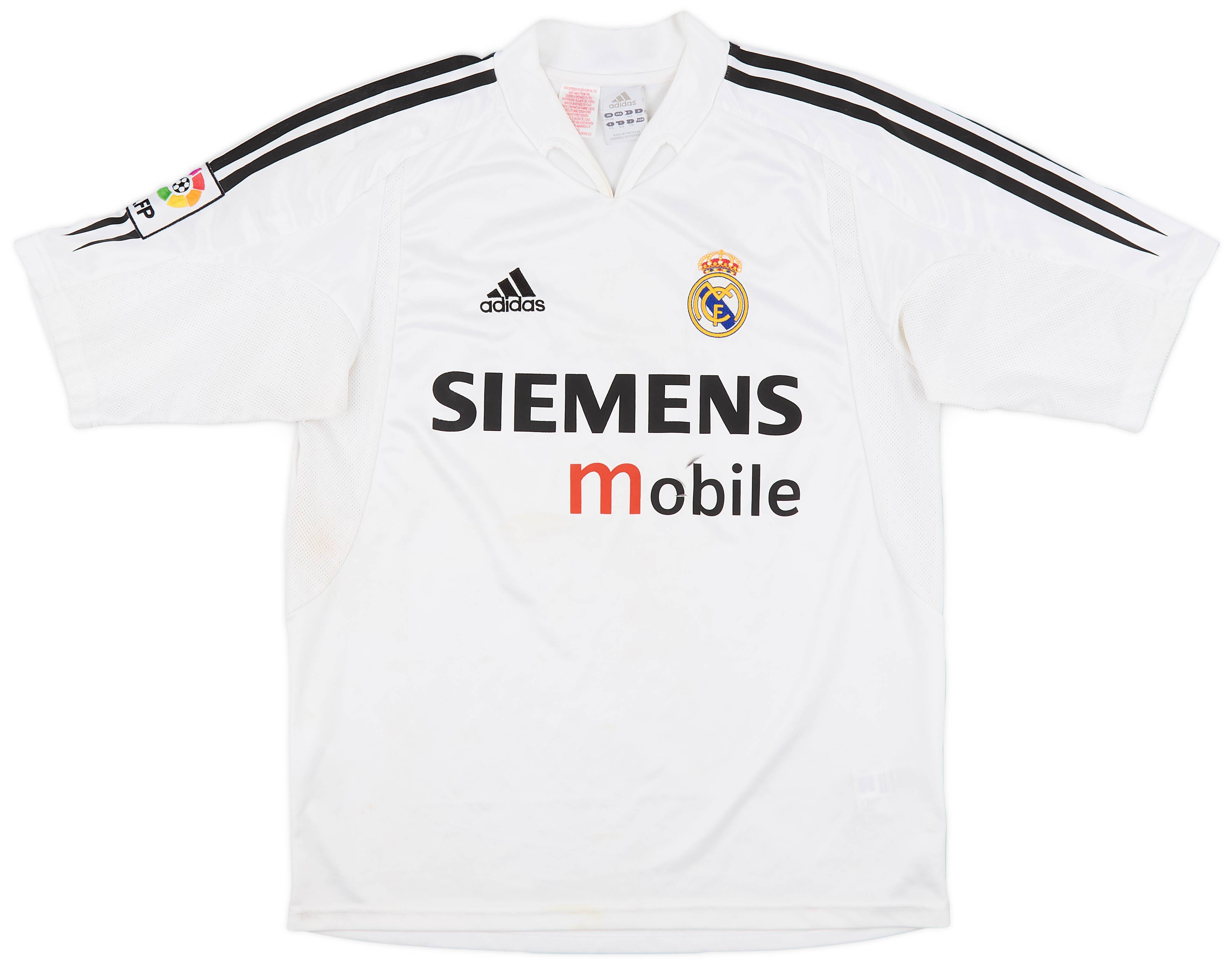 2004-05 Real Madrid Home Shirt - 7/10 - (XL.Boys)