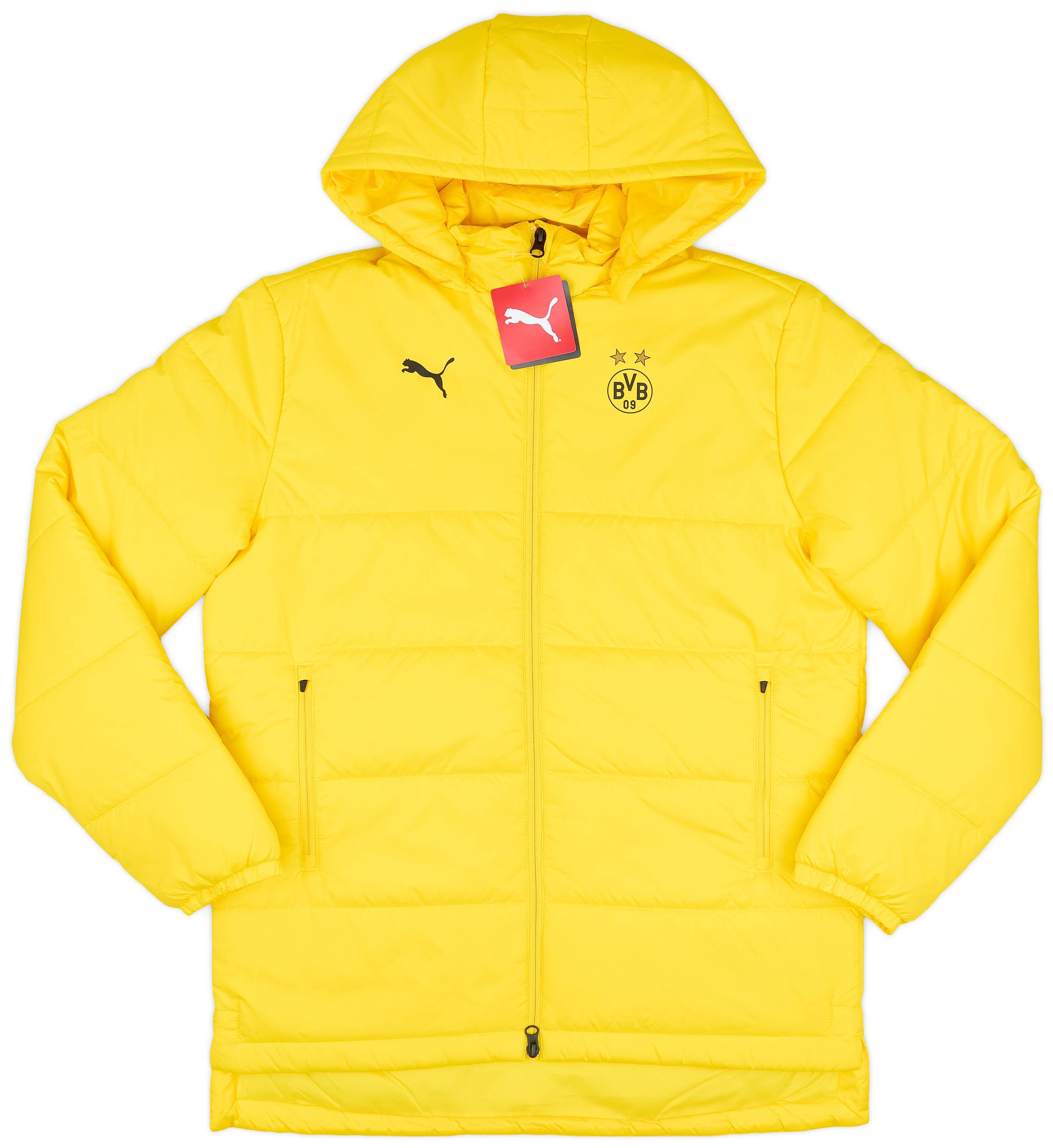 2023 24 Borussia Dortmund Puma Bench Jacket KIDS