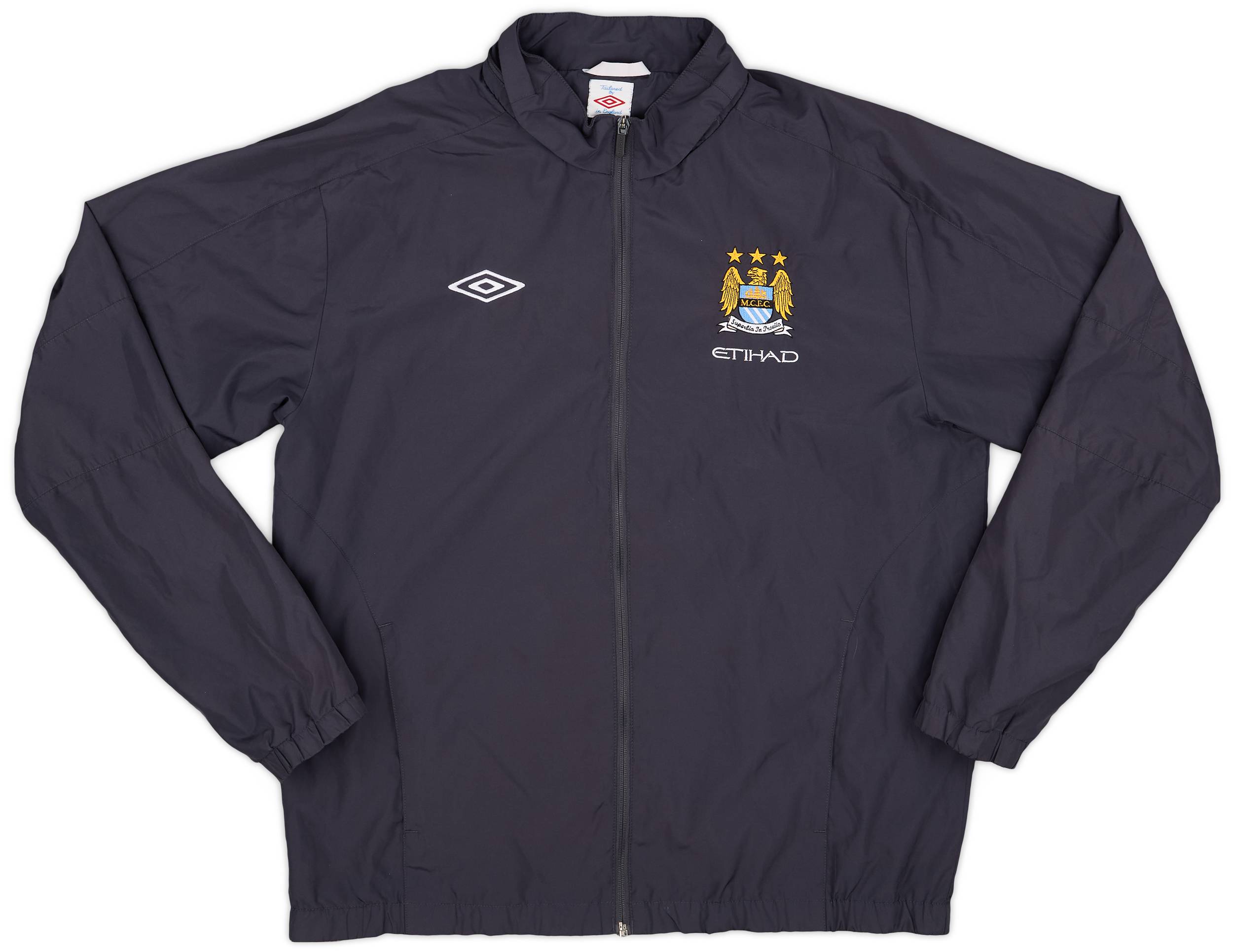 2010-11 Manchester City Umbro Track Jacket - 9/10 - (XL)