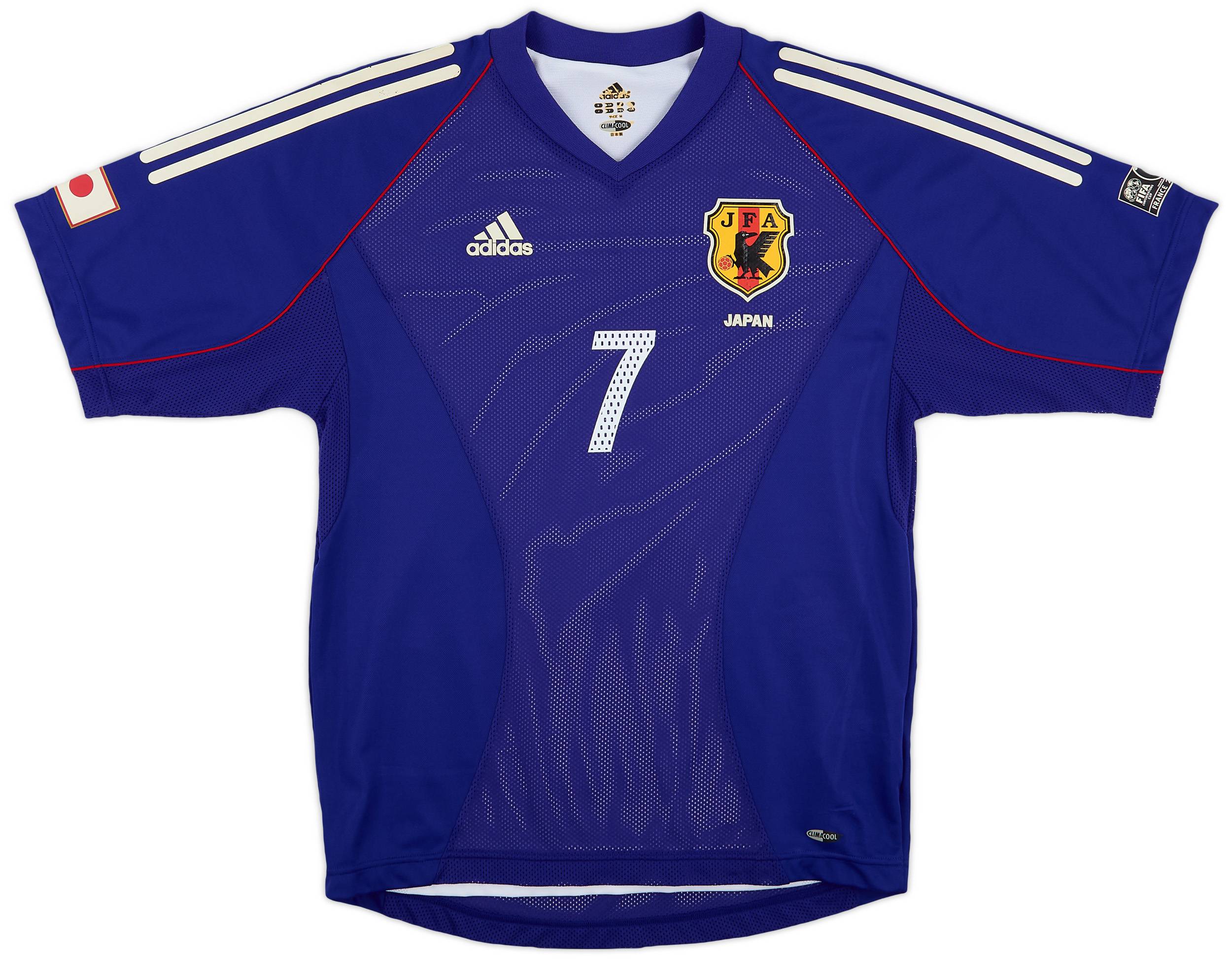 Japan Nakata #7 - adidas - 1999/2000 - HOME Kit – Kit