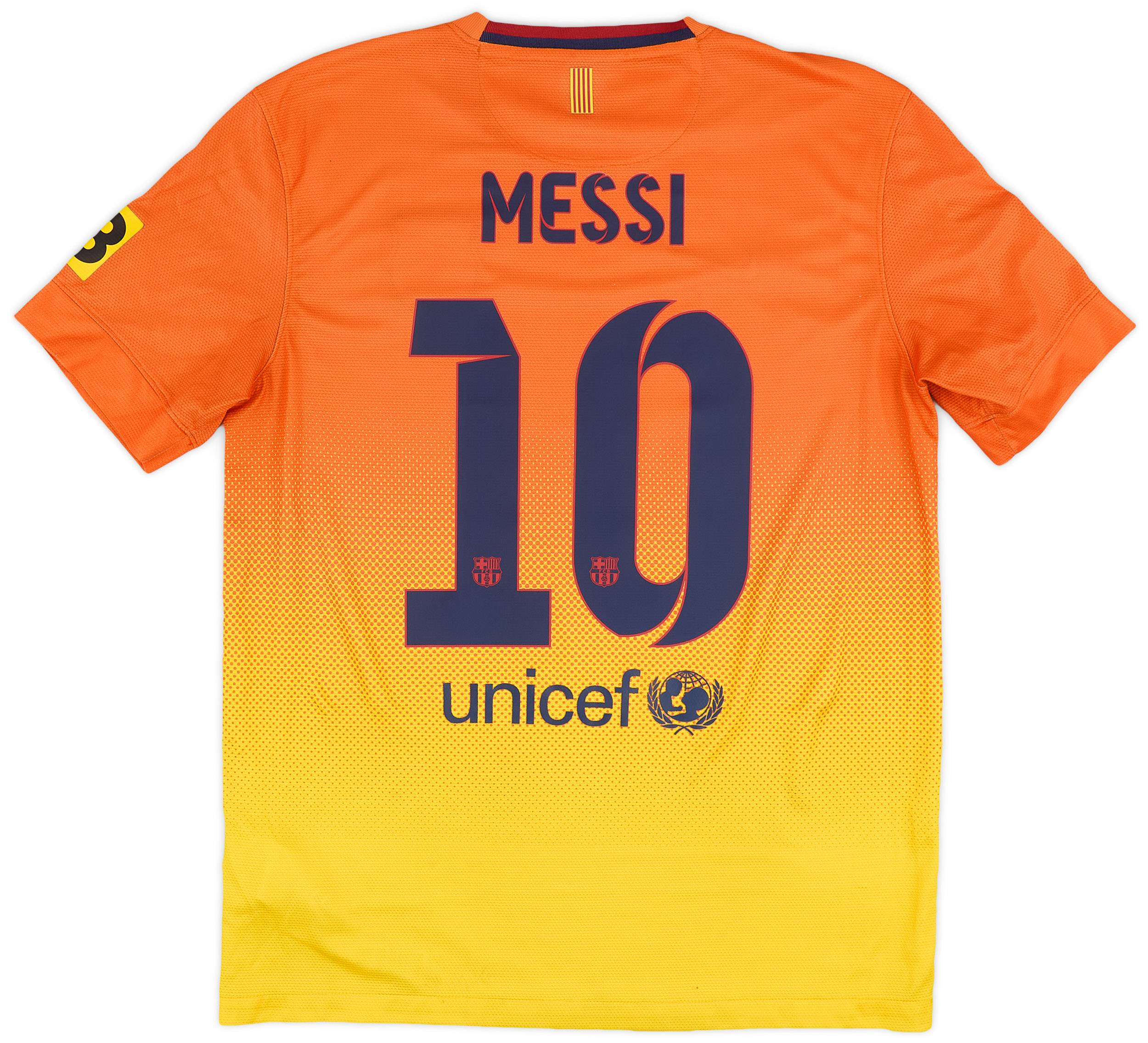 2012-13 Barcelona Away Shirt Messi #10 - 8/10 - (M)