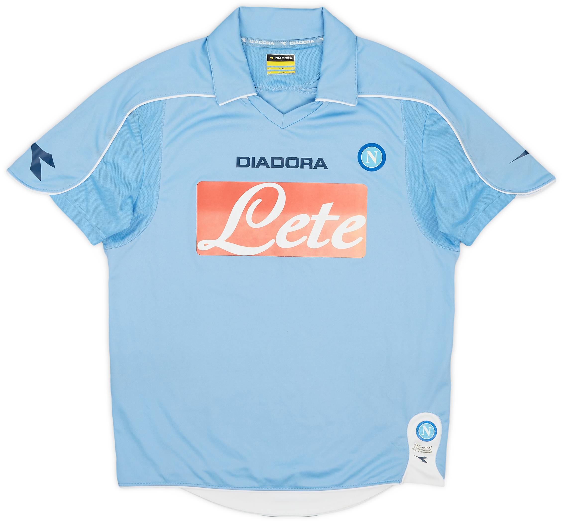 2008-09 Napoli Home Shirt - 6/10 - (XS)