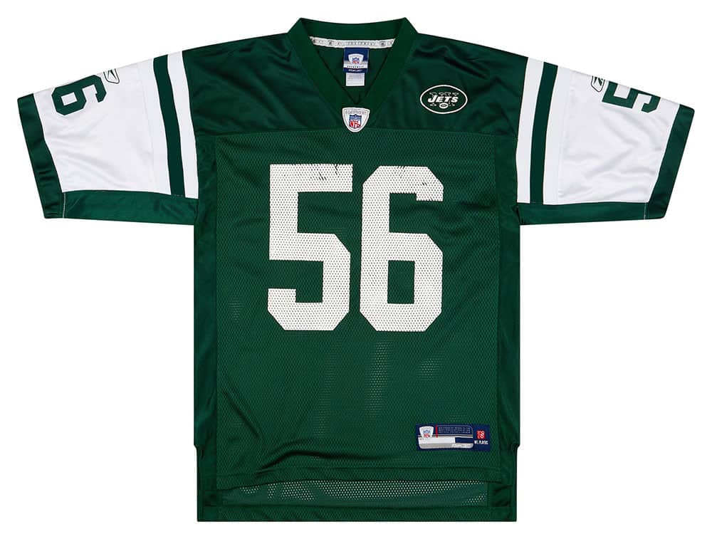 2008 New York Jets Gholston #56 Reebok On Field Jersey (Home) M