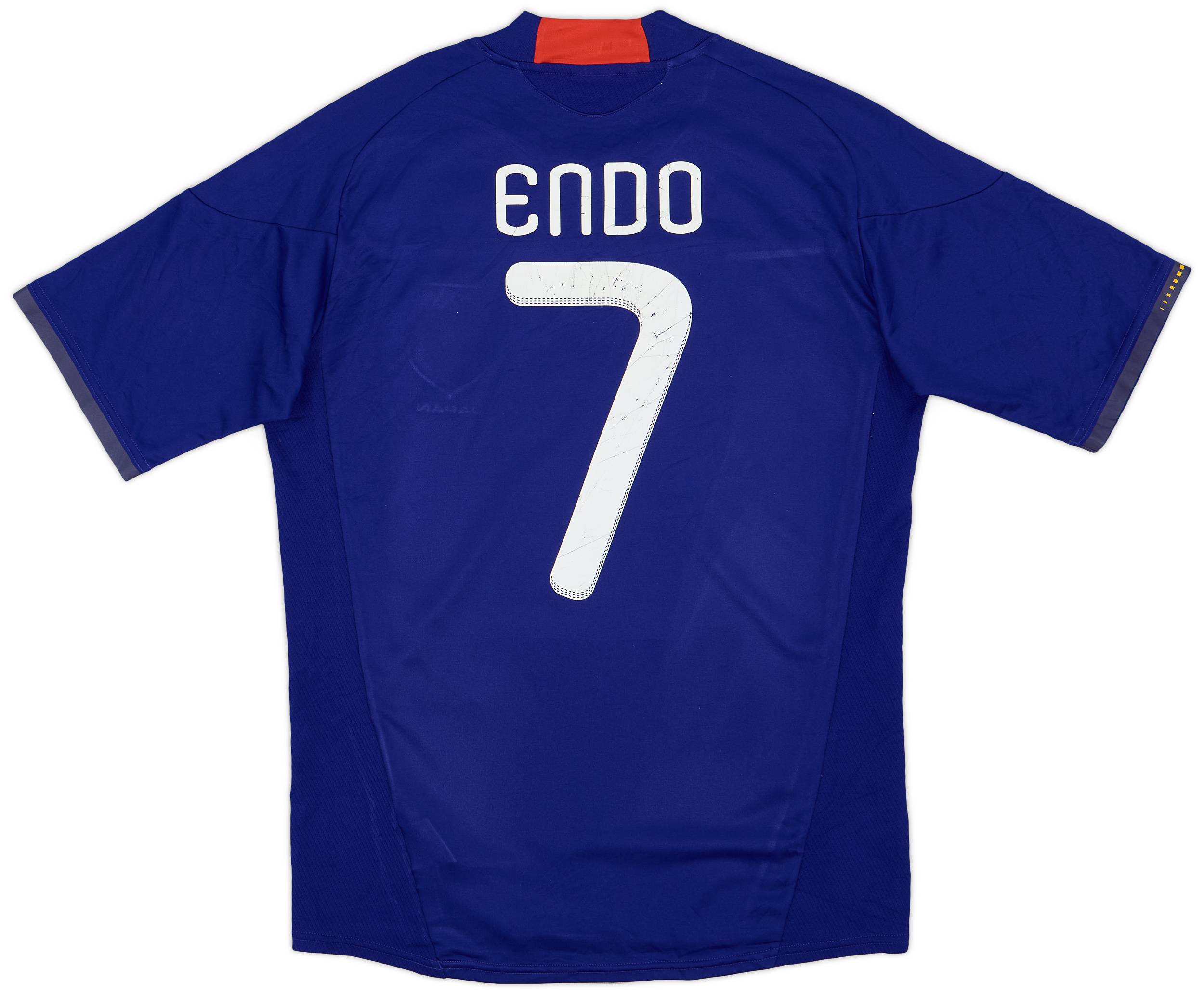 2010-12 Japan Home Shirt Endo #7 - 6/10 - (S)