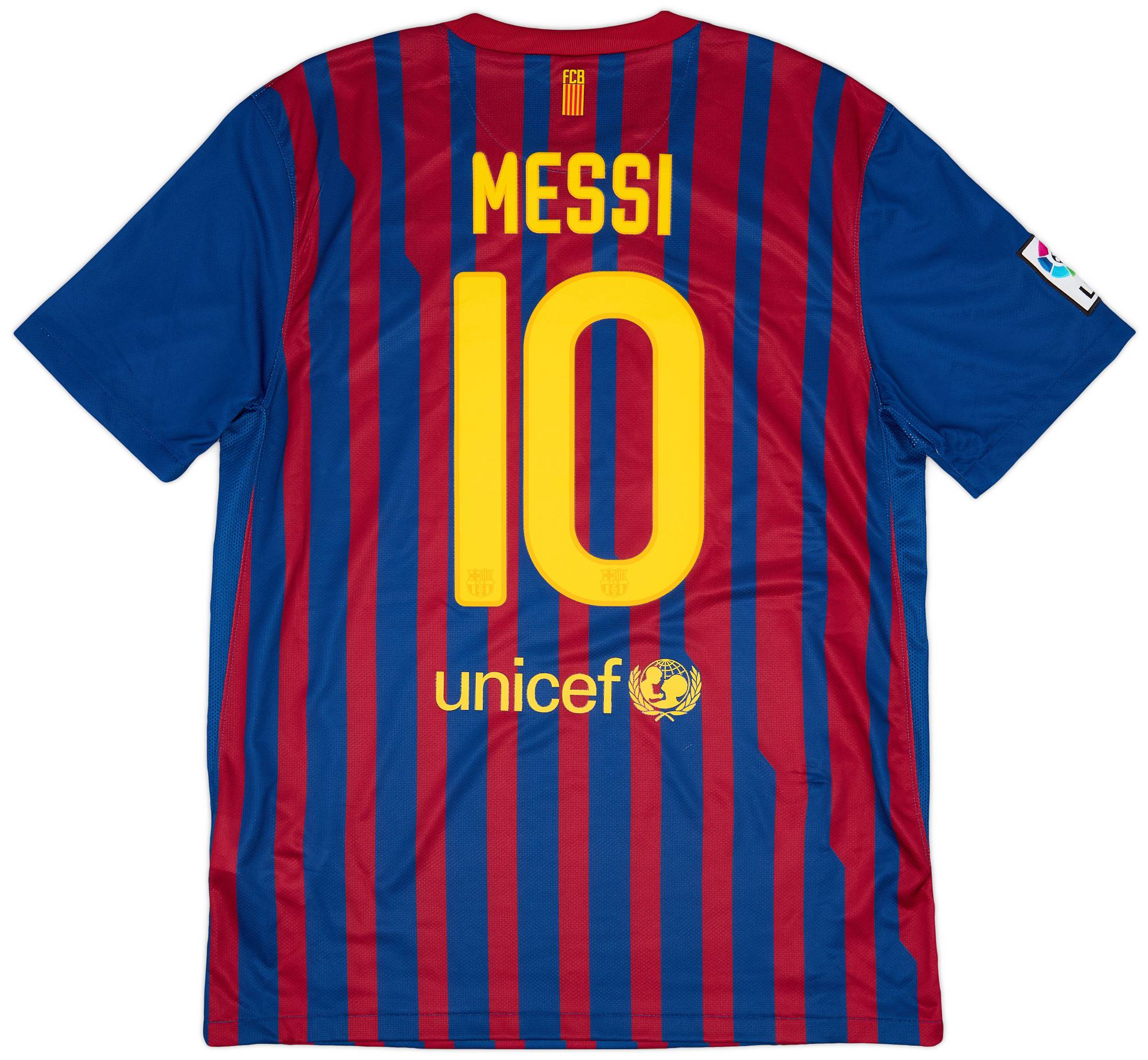 2011 12 Barcelona Home Shirt Messi 10 9 10 L