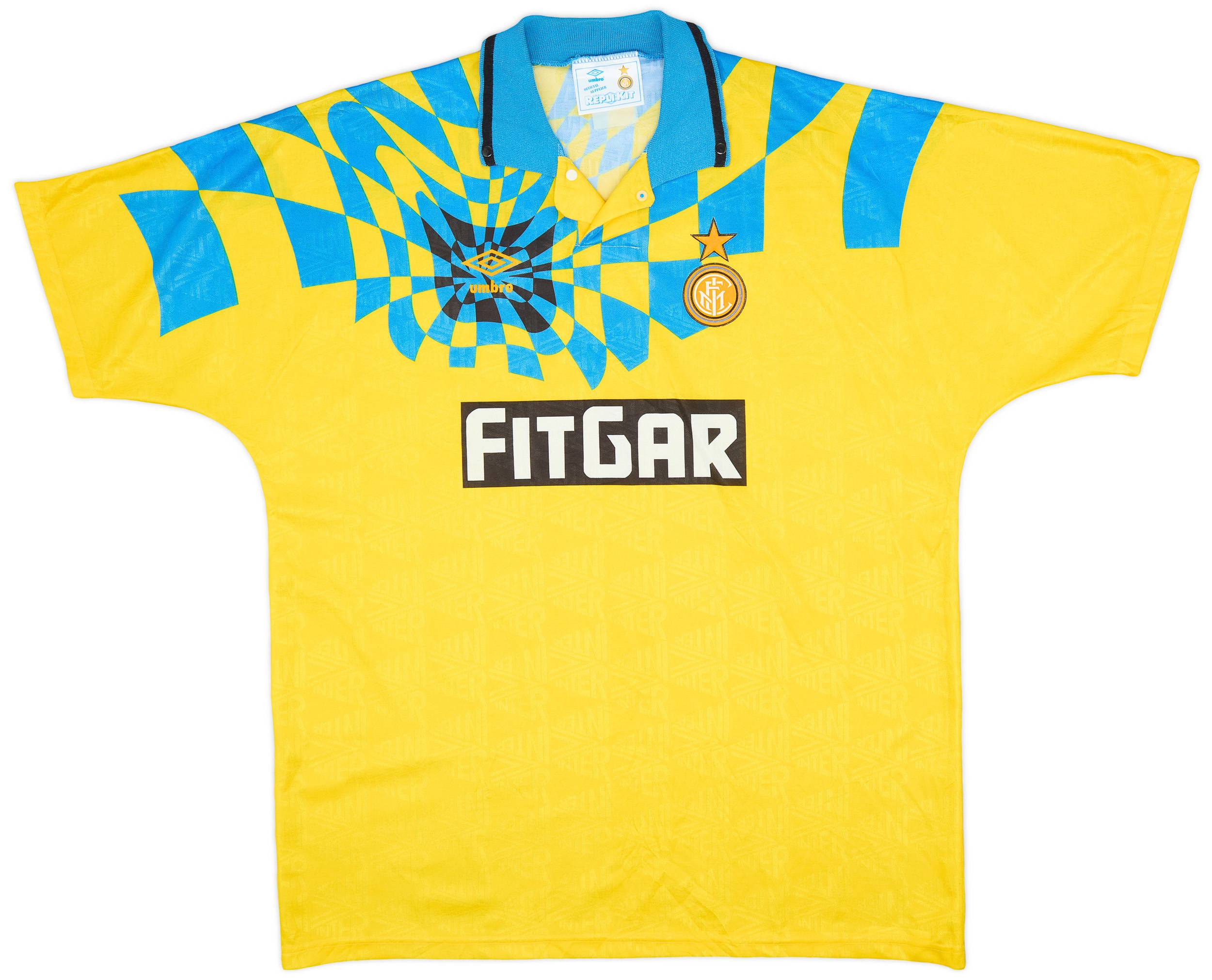 1991-92 Inter Milan Third Shirt - 9/10 - (XXL)