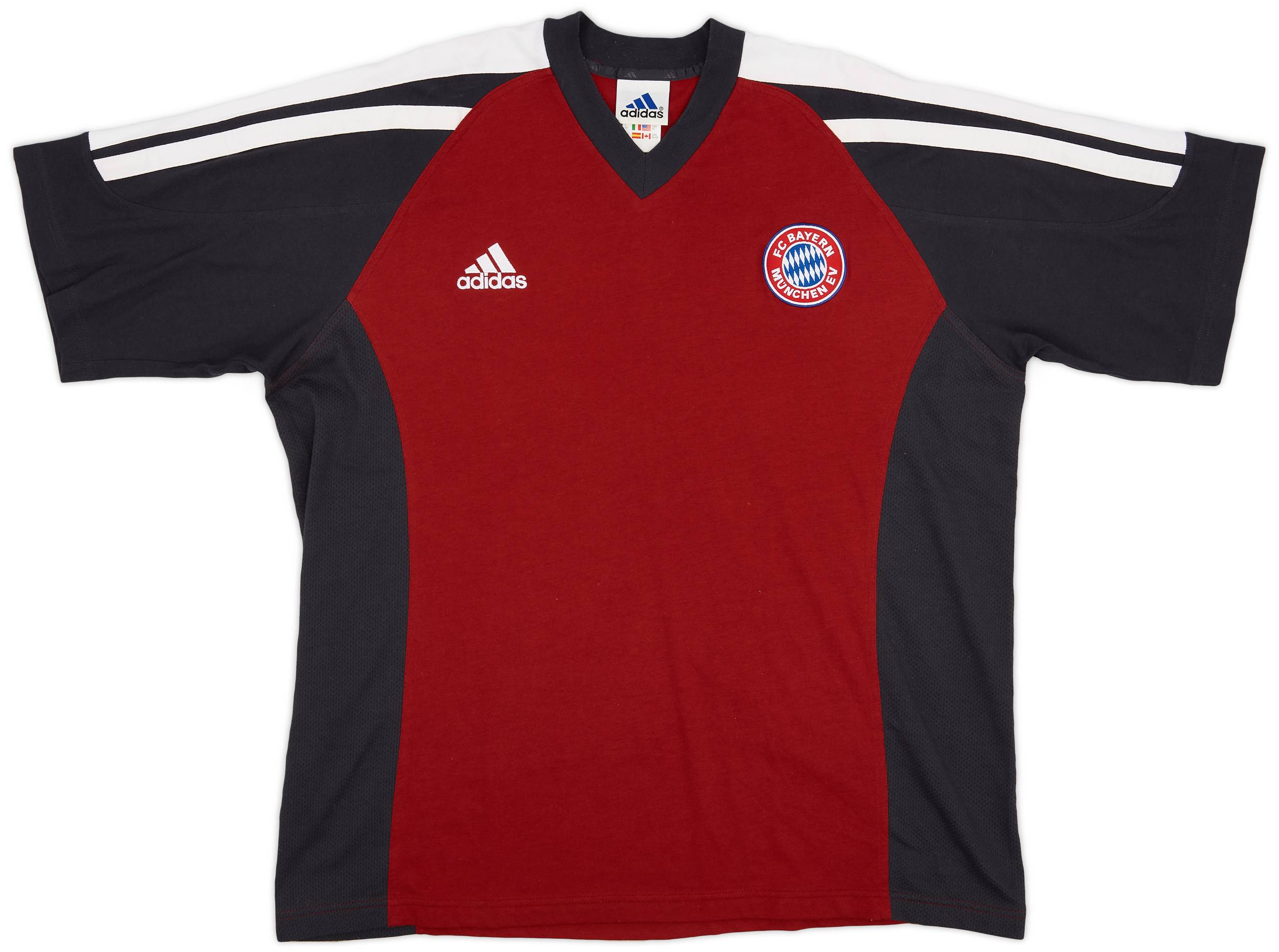 2001-02 Bayern Munich adidas Training Shirt - 8/10 - (XXL)
