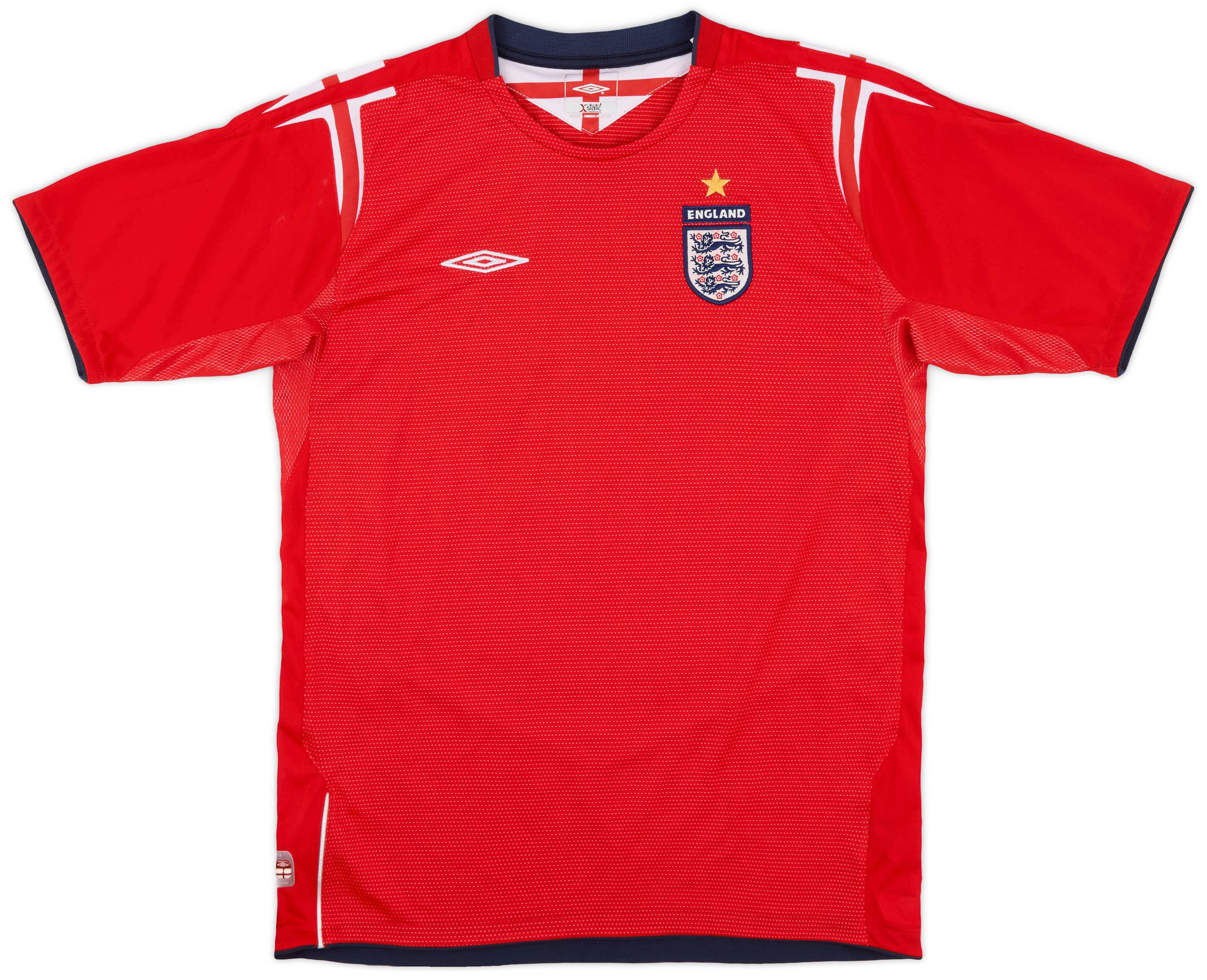 2004-06 England Away Shirt - 7/10 - (XL.Boys)