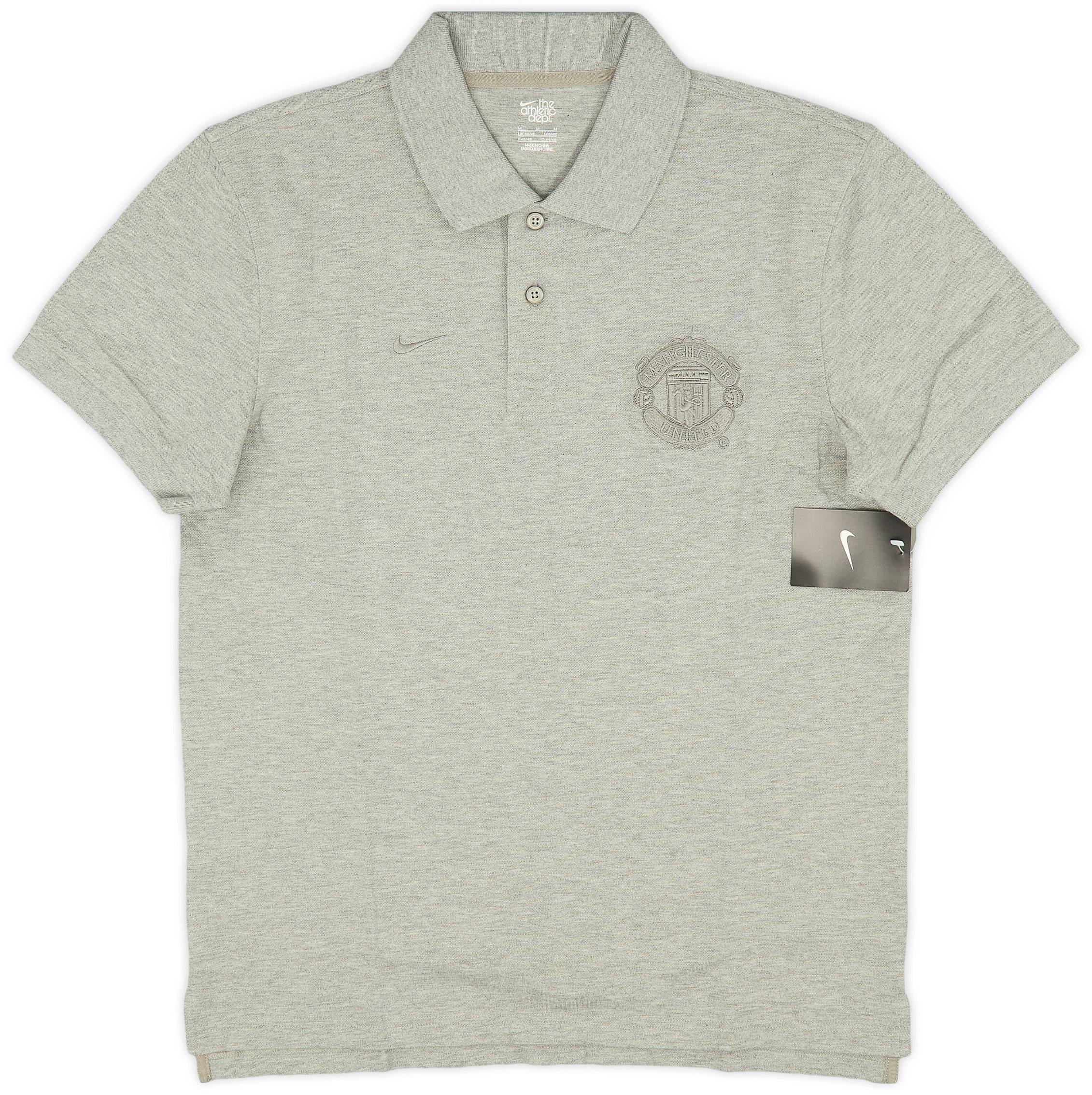 2010-11 Manchester United Nike Polo Shirt (M)