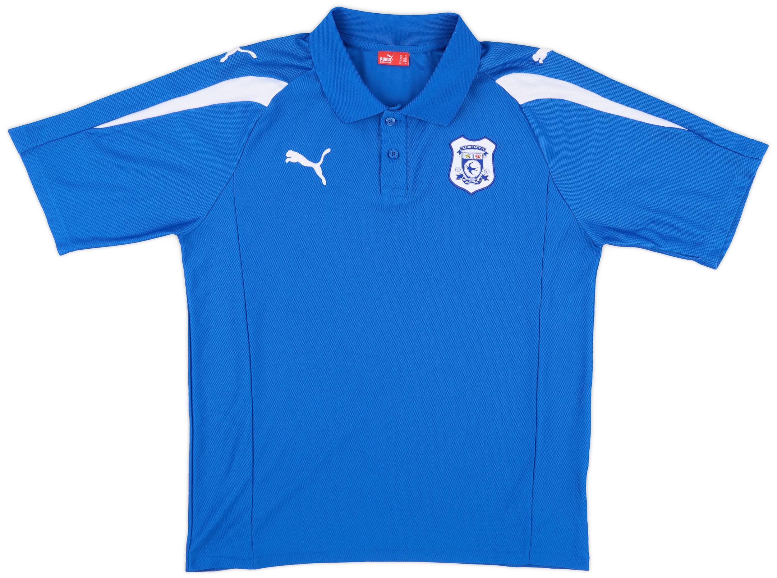 2010-11 Cardiff City Puma Polo Shirt - 9/10 - (M)