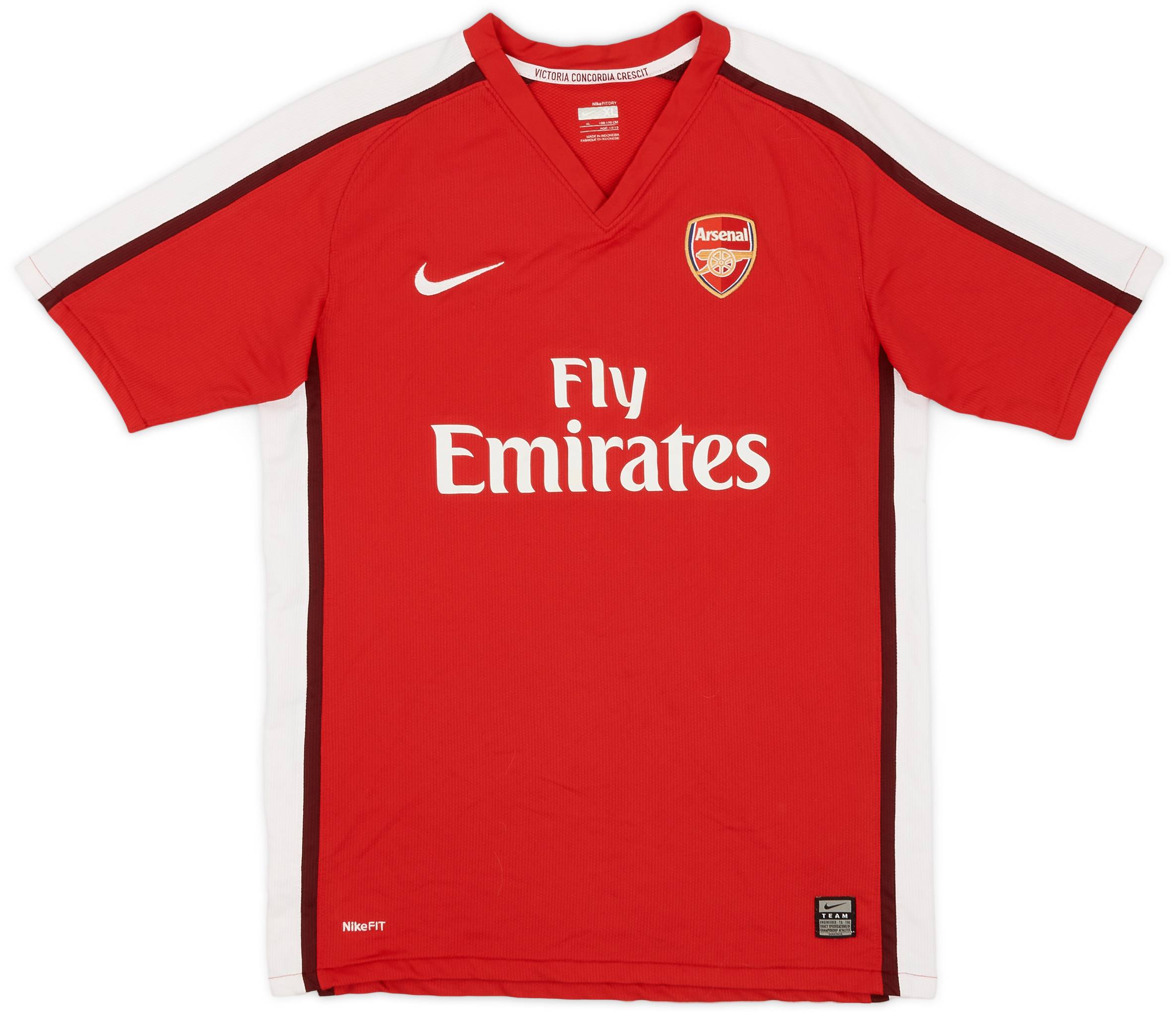 2008-10 Arsenal Home Shirt - 9/10 - (XL.Boys)