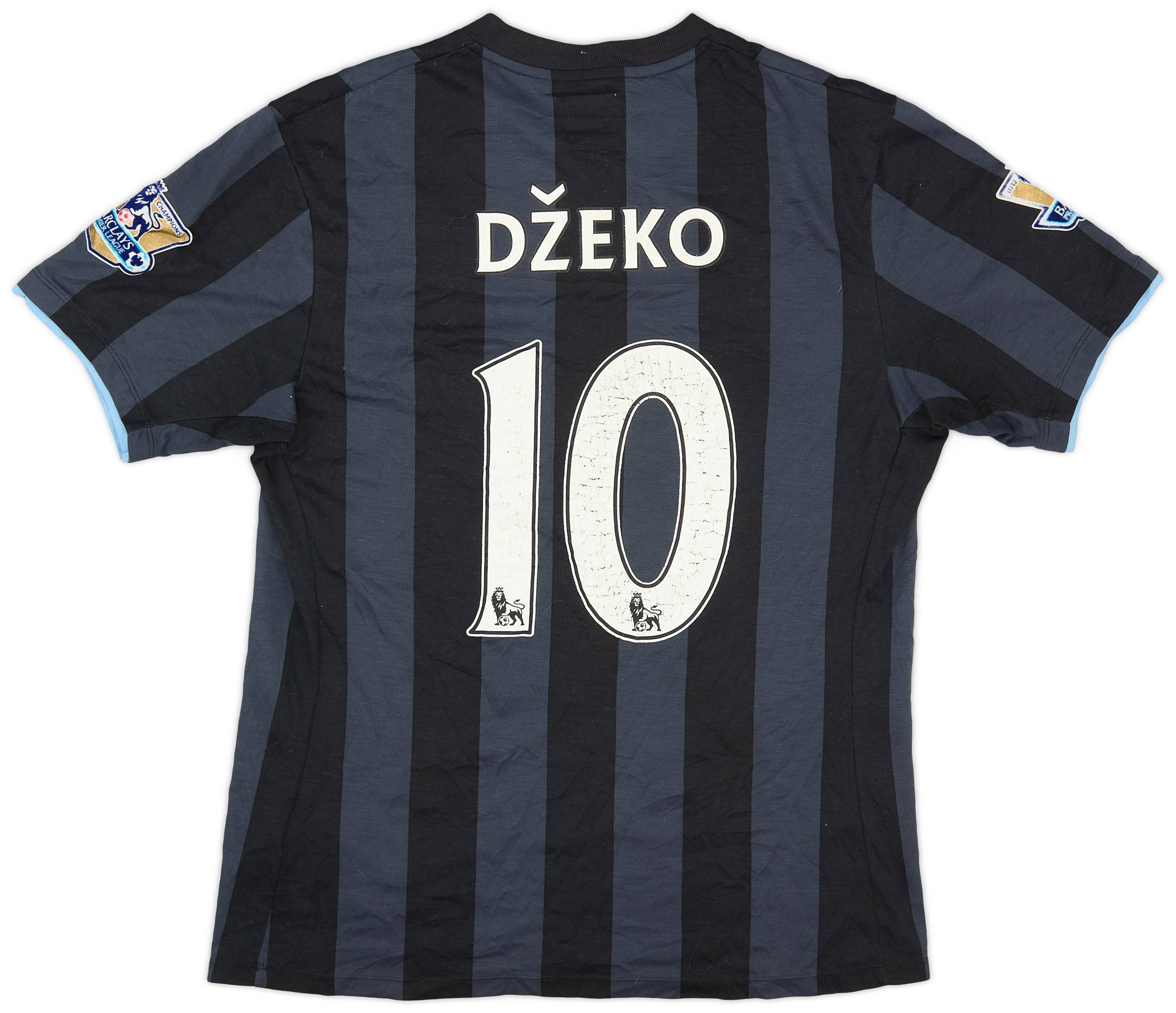 2012-13 Manchester City Third Shirt Dzeko #10 - 4/10 - (M)