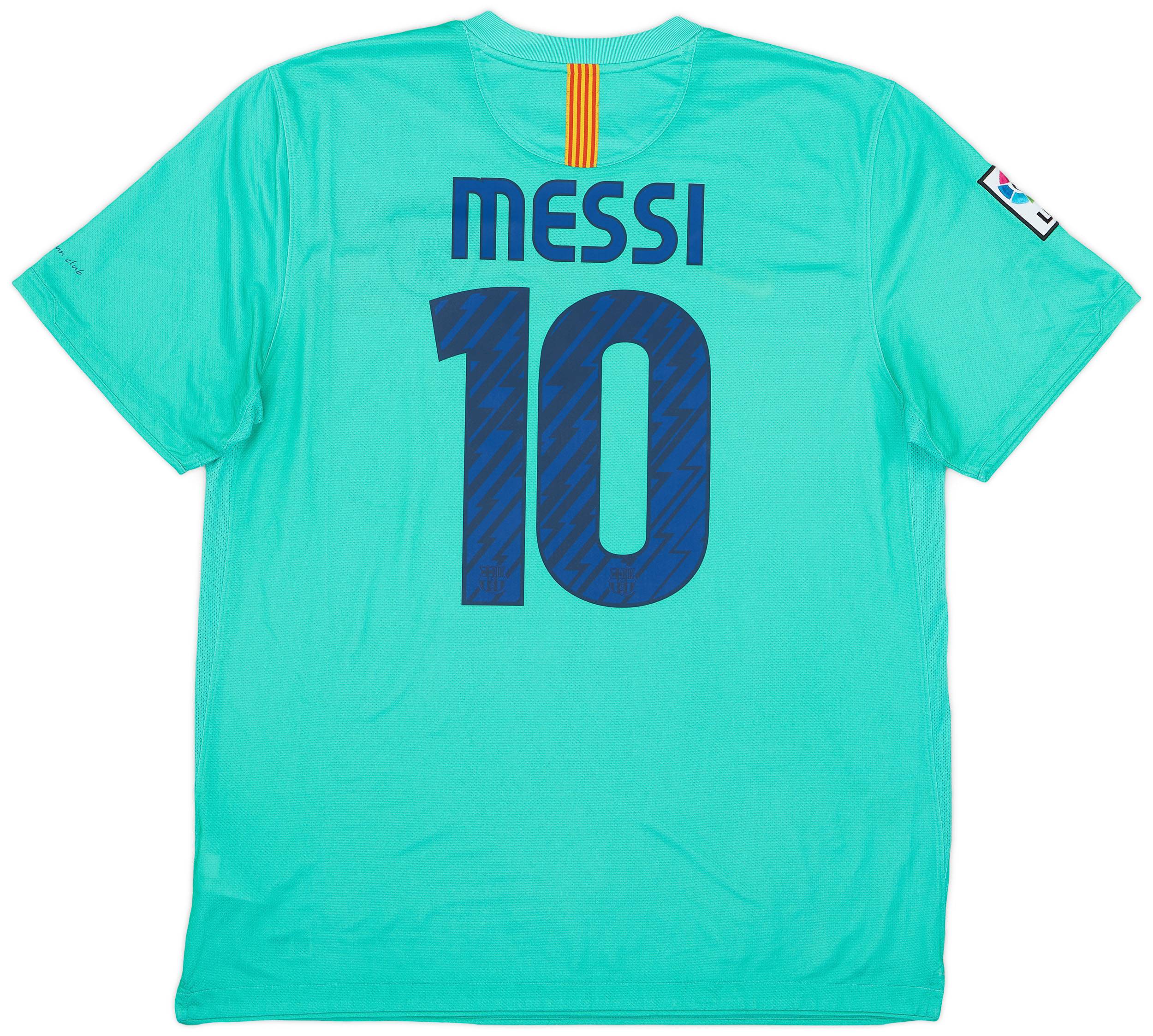 2010-11 Barcelona Away Shirt Messi #10 - 8/10 - (XL)