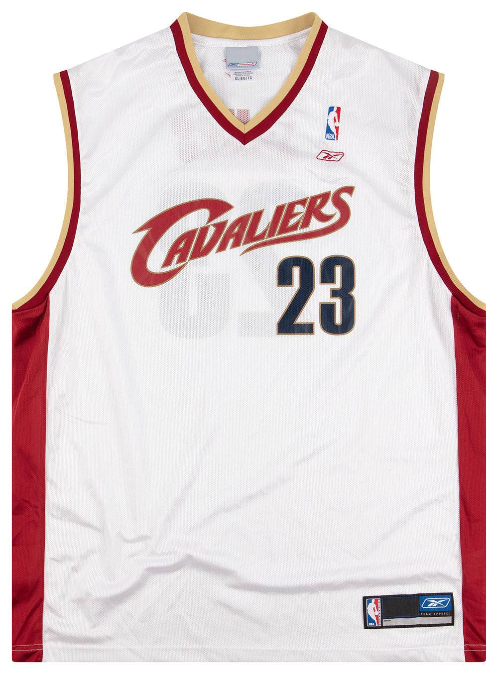 2003-06 Cleveland Cavaliers James #23 Reebok Jersey (Home) Y