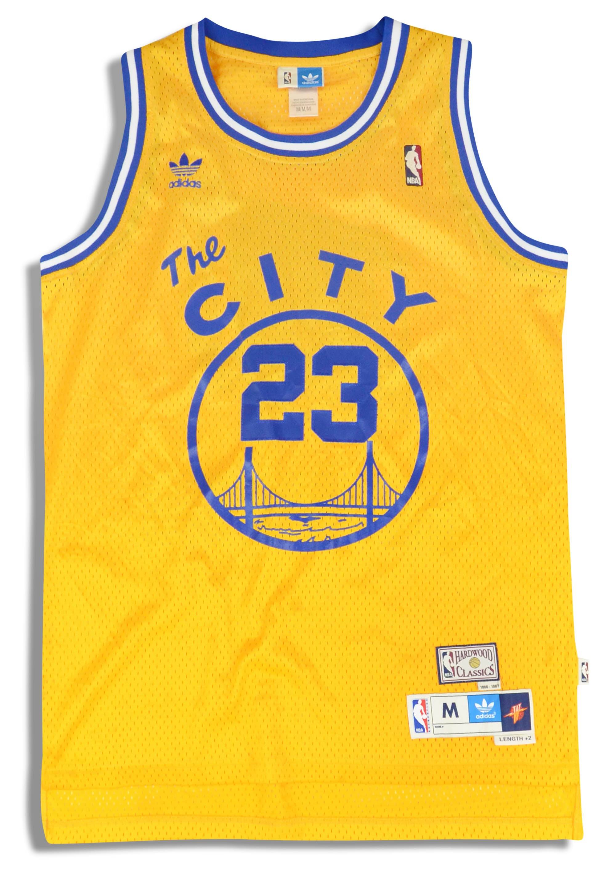 1966 67 Golden State Warriors Richardson 23 adidas Hardwood Classics Swingman Jersey Home M
