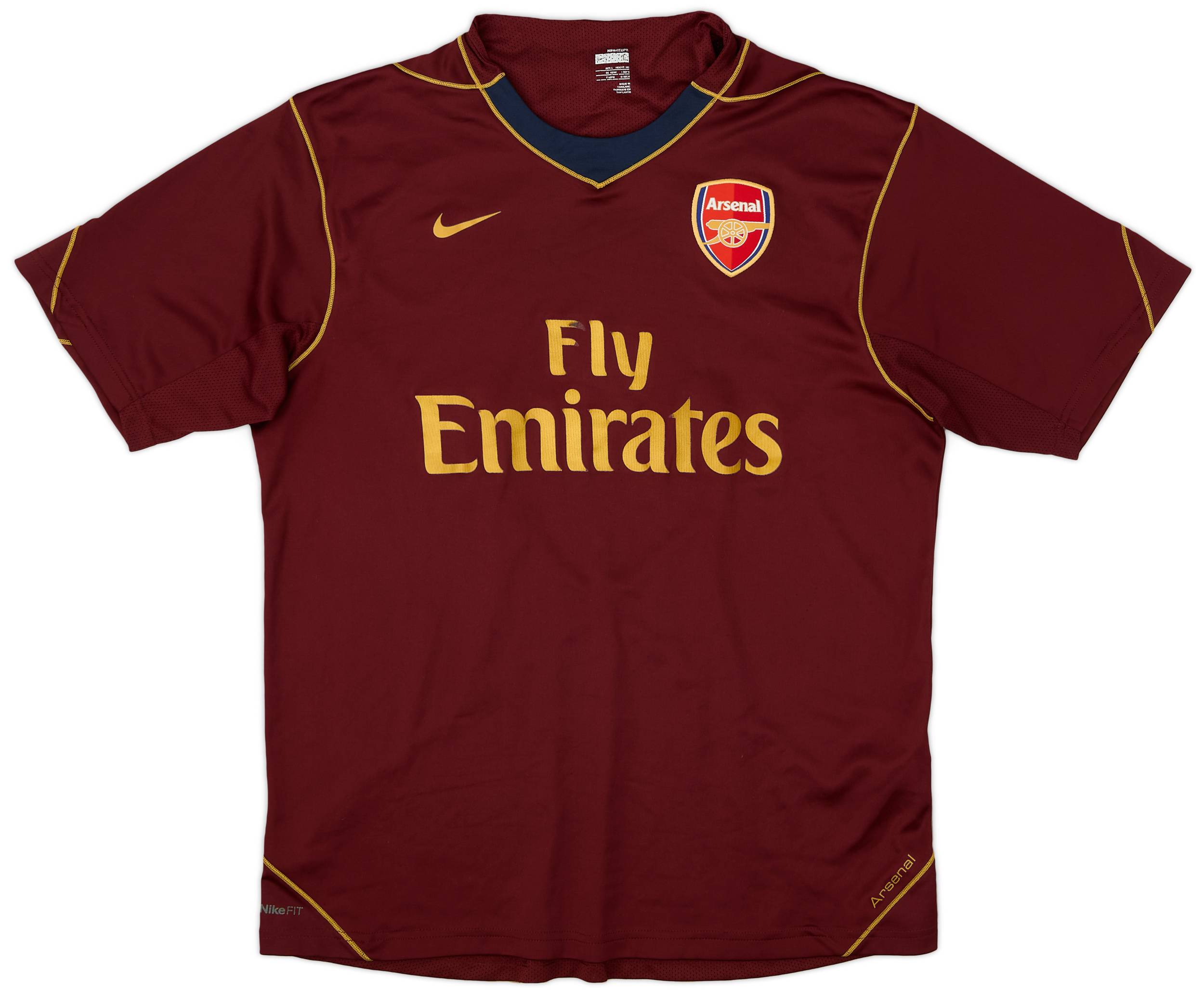 2007-08 Arsenal Nike Training Shirt - 4/10 - (L)