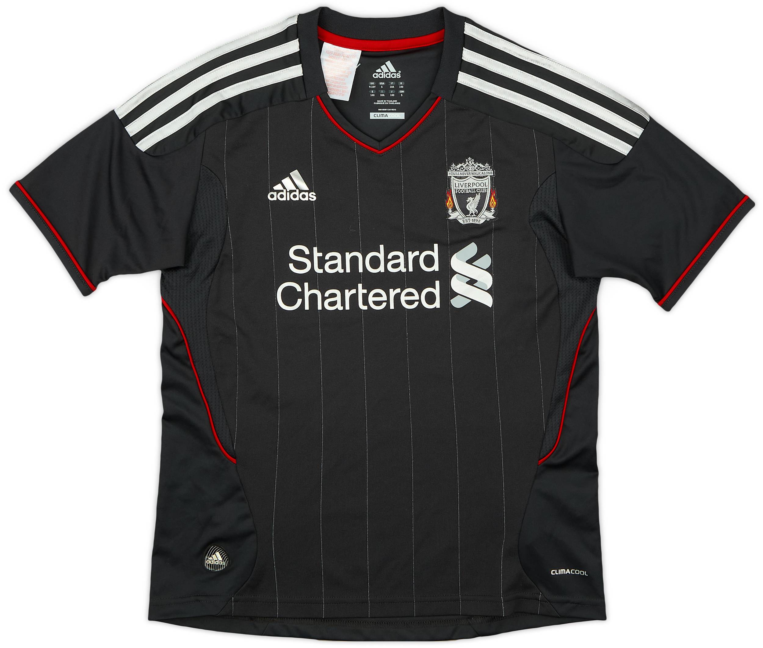 2011-12 Liverpool Away Shirt - 7/10 - (S.Boys)