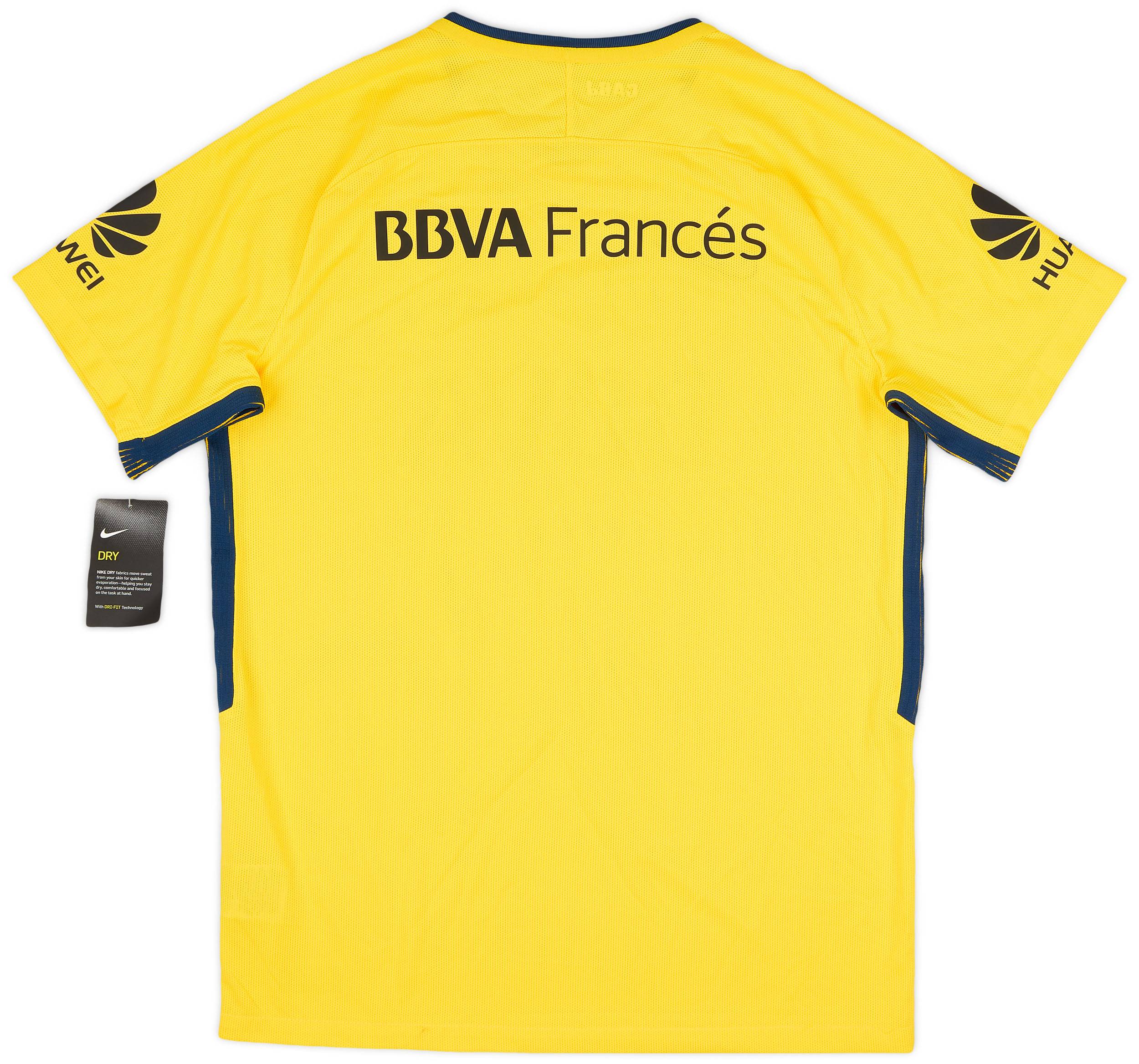 Boca Juniors ユニホーム Tシャツ 2017-18 Boca Juniors Authentic Away Shirt (L)