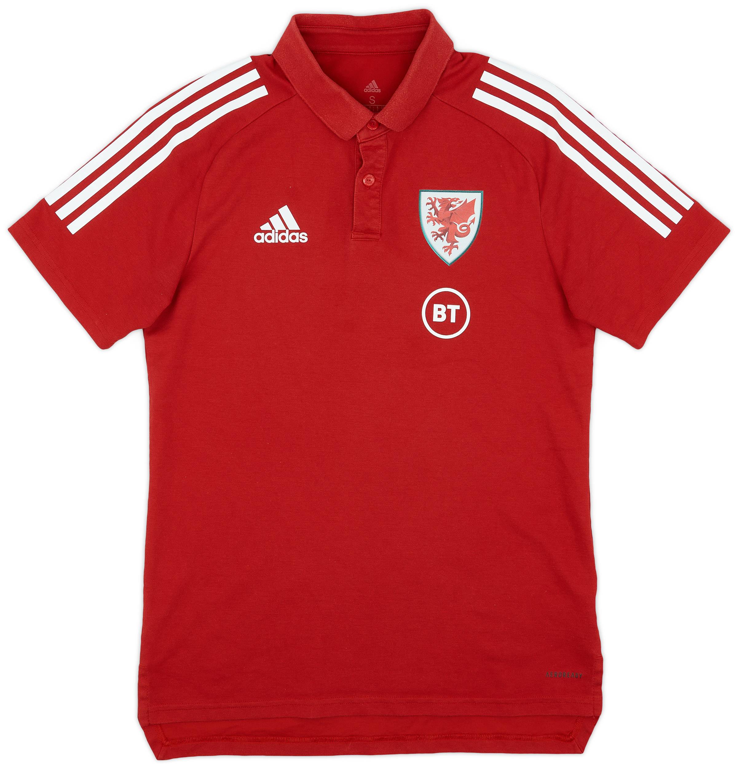 2019-20 Wales adidas Polo Shirt - 9/10 - (S)