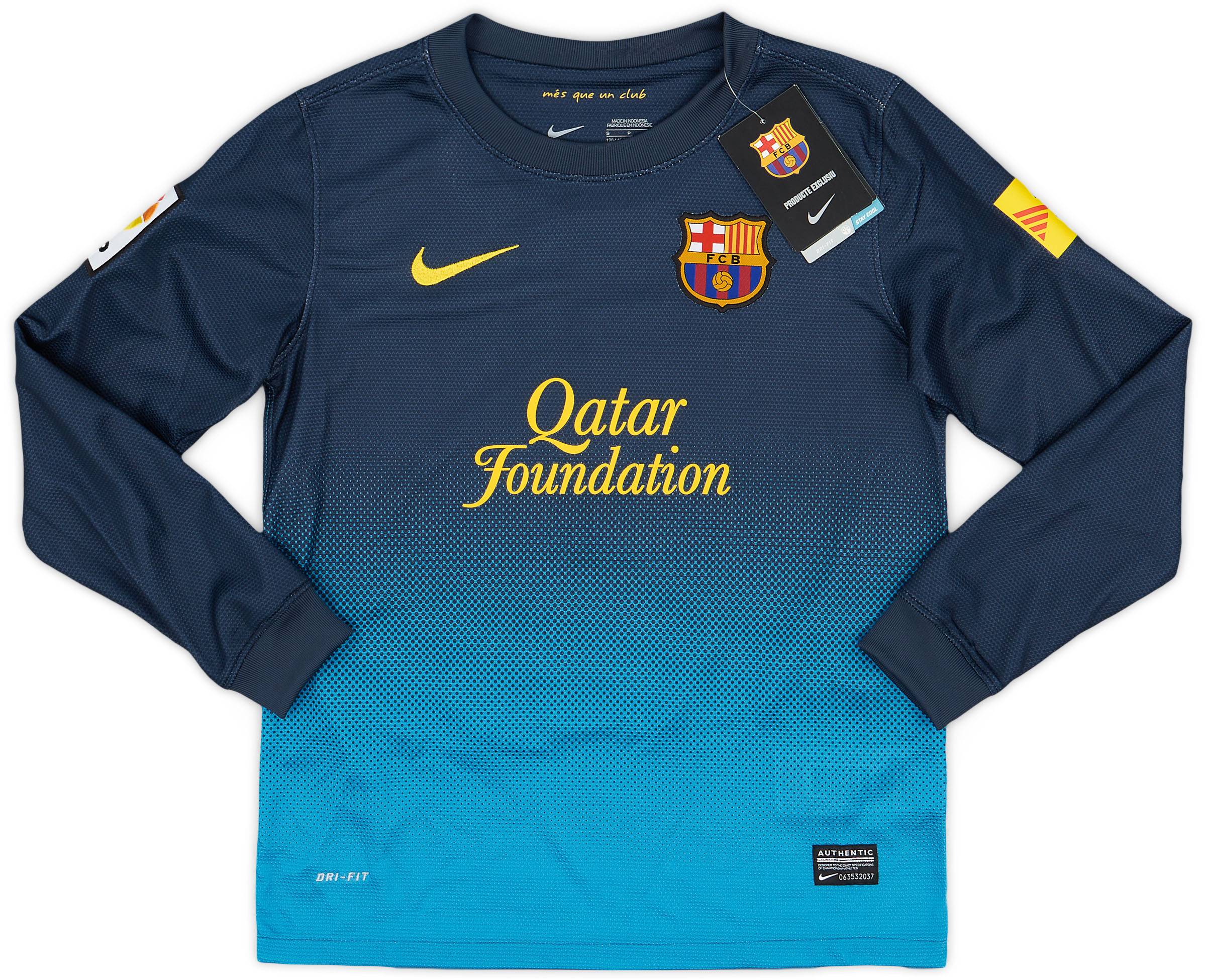 2012-13 Barcelona GK Shirt V. Valdes #1 (S.Boys)