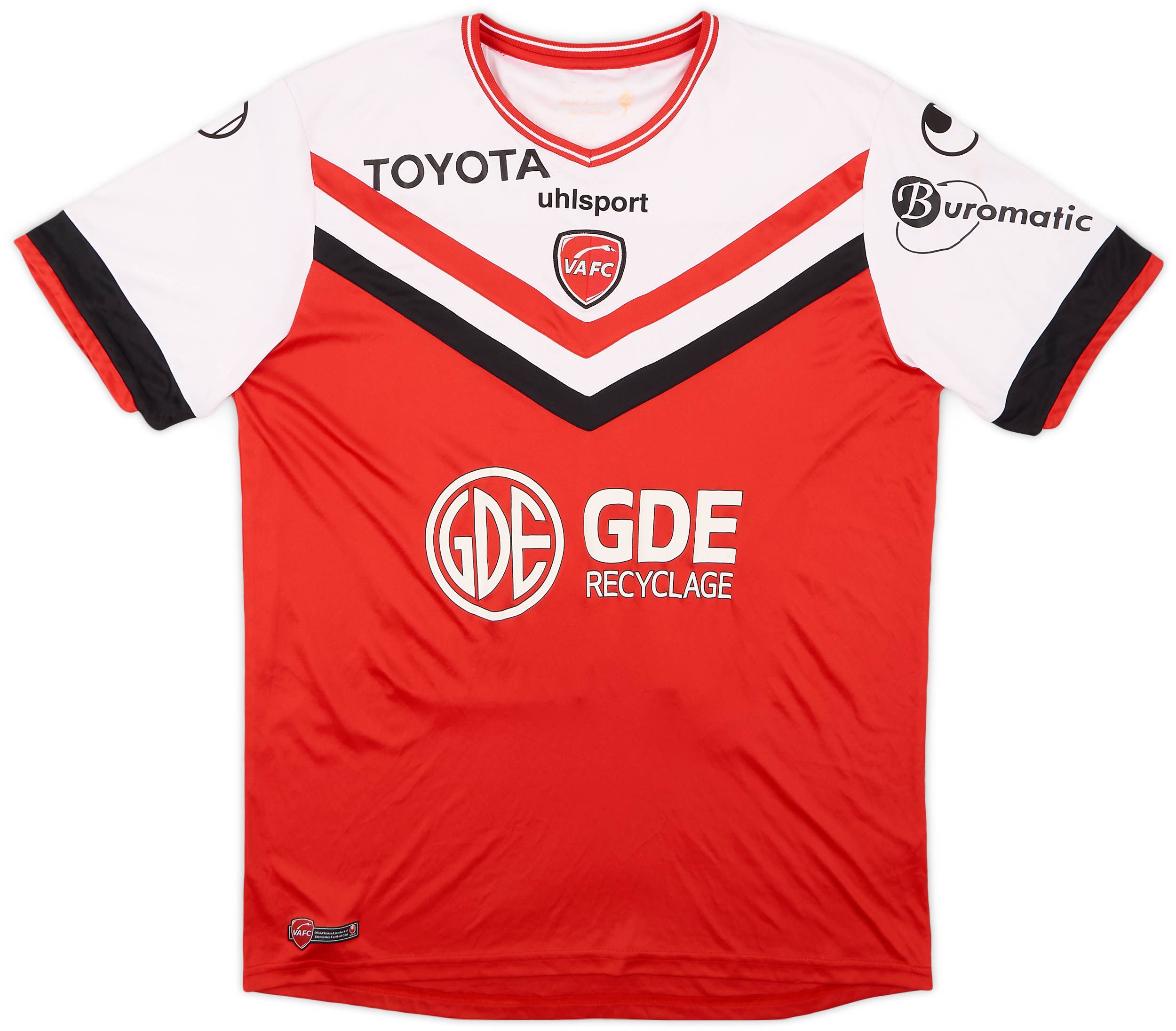 2014-15 Valenciennes Home Shirt - 9/10 - (XL)