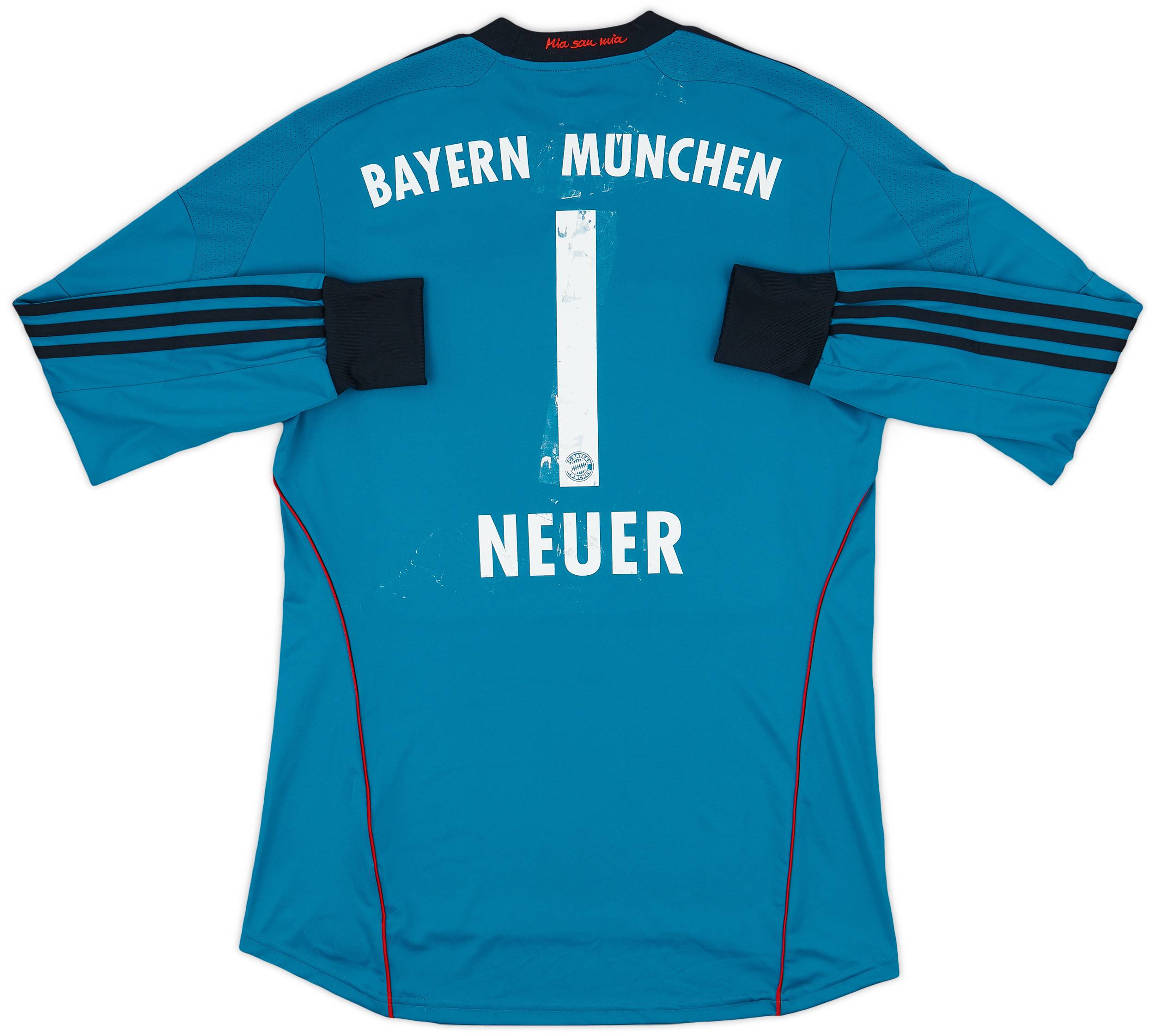 2013-14 Bayern Munich GK Shirt Neuer #1 - 4/10 - (M)