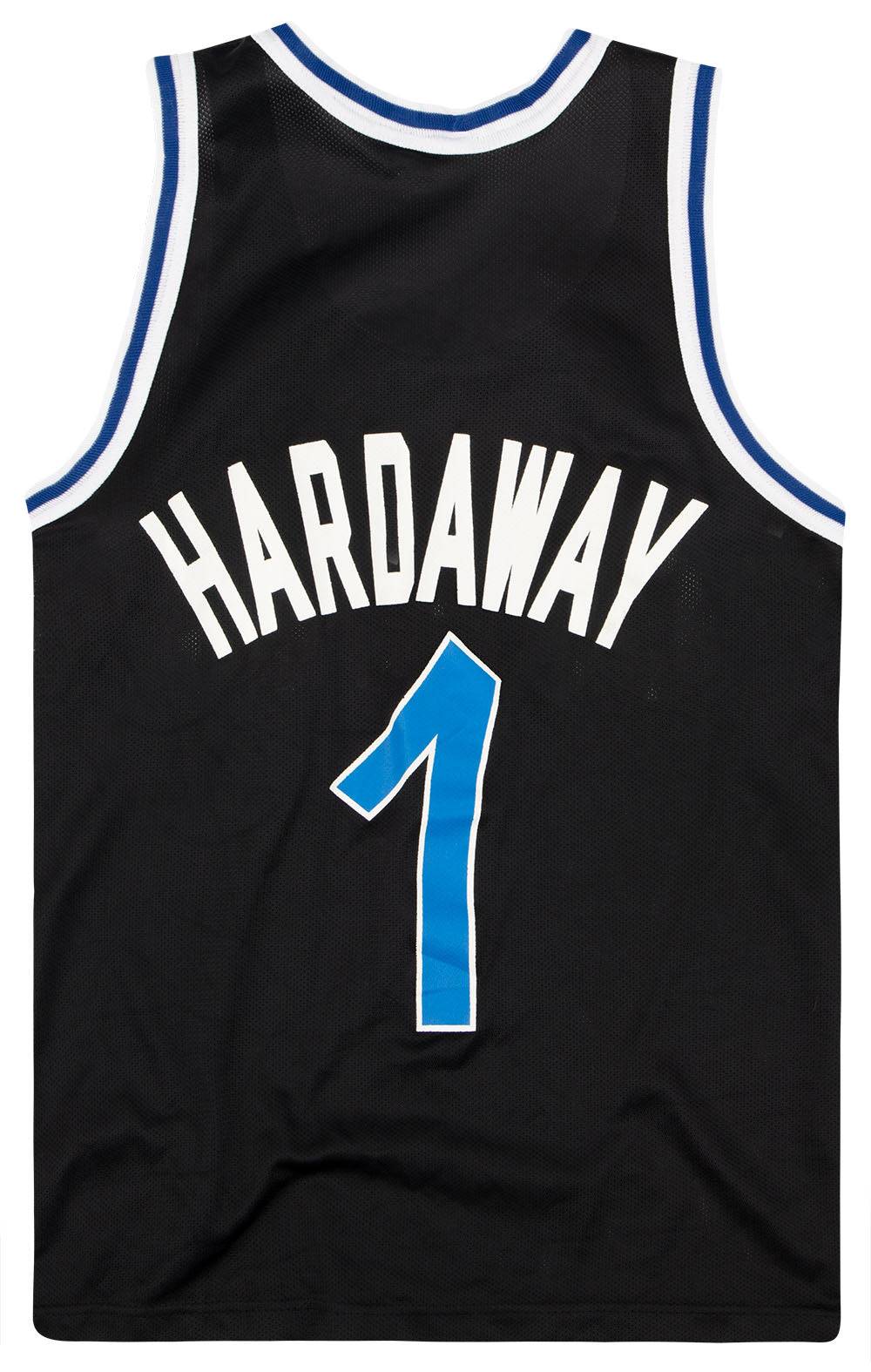 1995-98 Orlando Magic Hardaway #1 Champion Jersey (Alternate) M