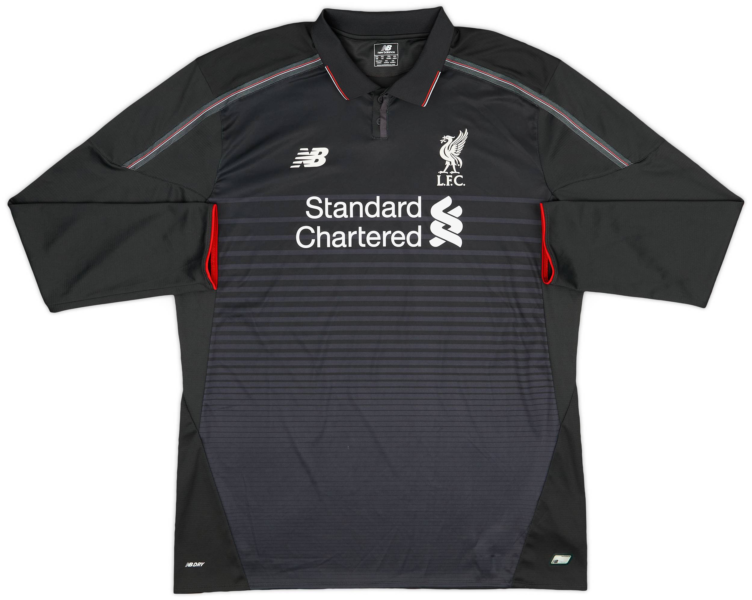 2015-16 Liverpool Third L/S Shirt Sturridge #15 - 9/10 - (3XL)
