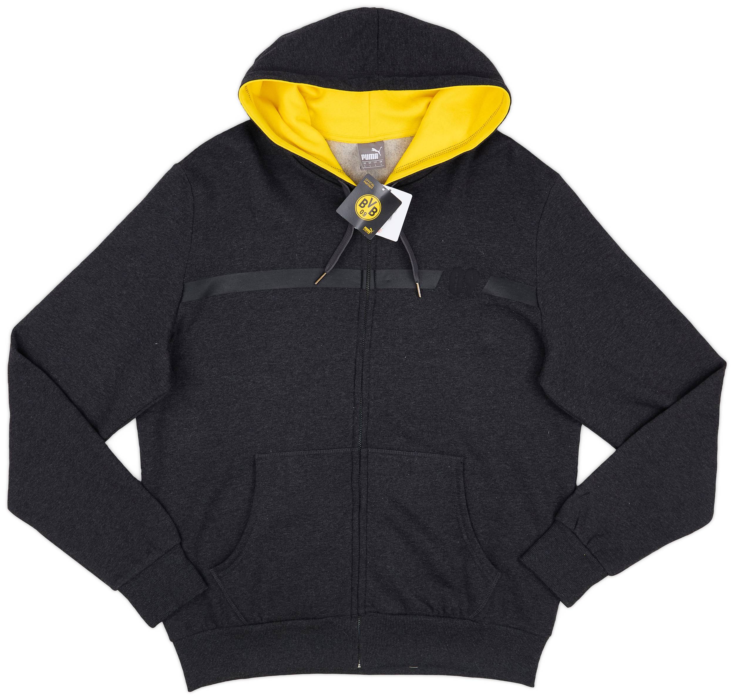 2015-16 Borussia Dortmund Puma Fan Hooded Jacket