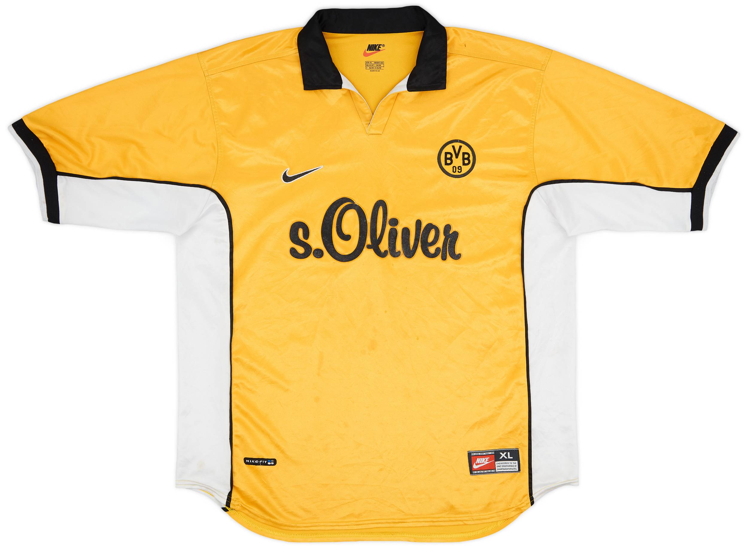 1998-00 Borussia Dortmund Home Shirt - 7/10 - (XL)