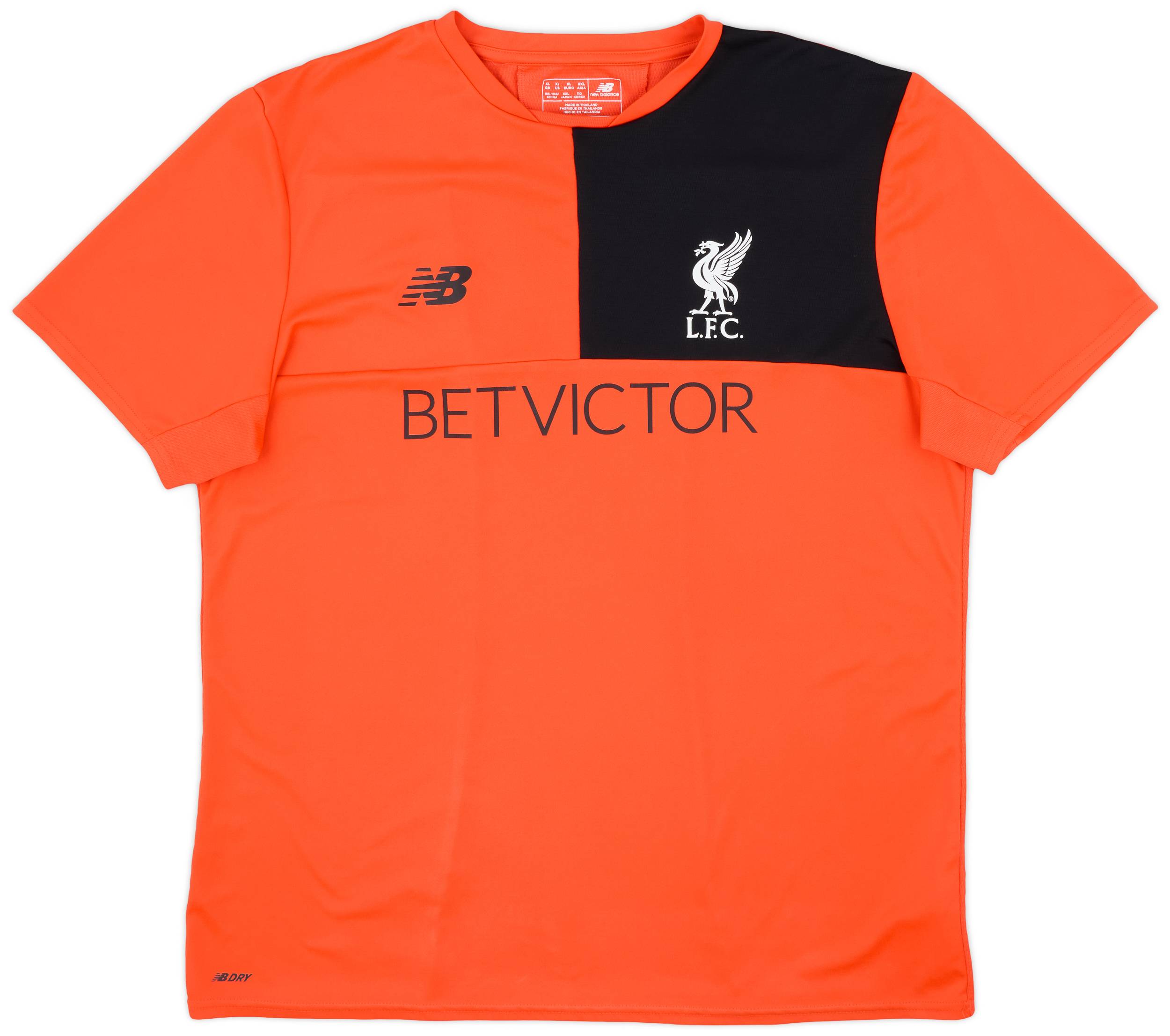 2016-17 Liverpool New Balance Training Shirt - 9/10 - (XL)