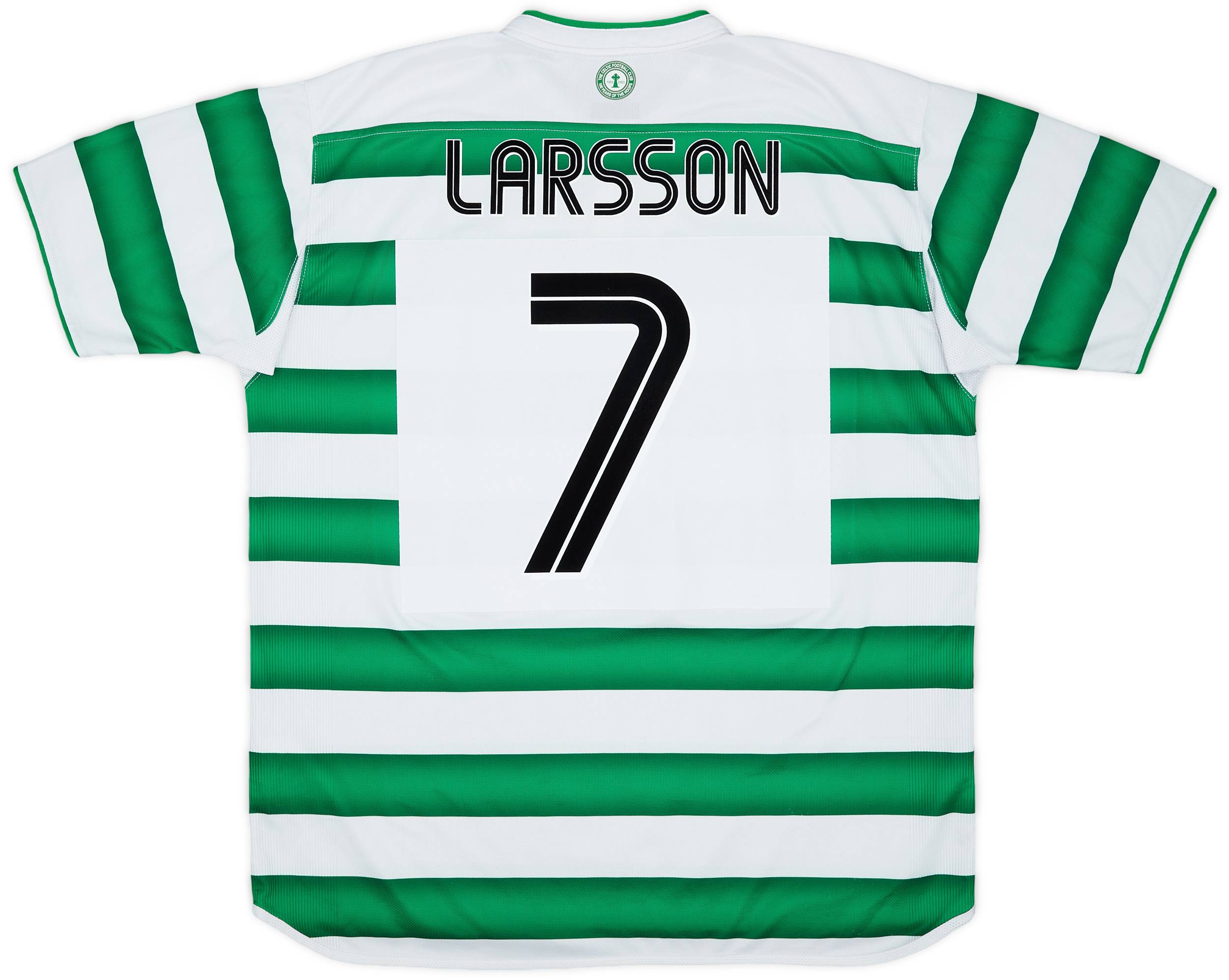 2003-04 Celtic Home Shirt Larsson #7 - 7/10 - (XL)
