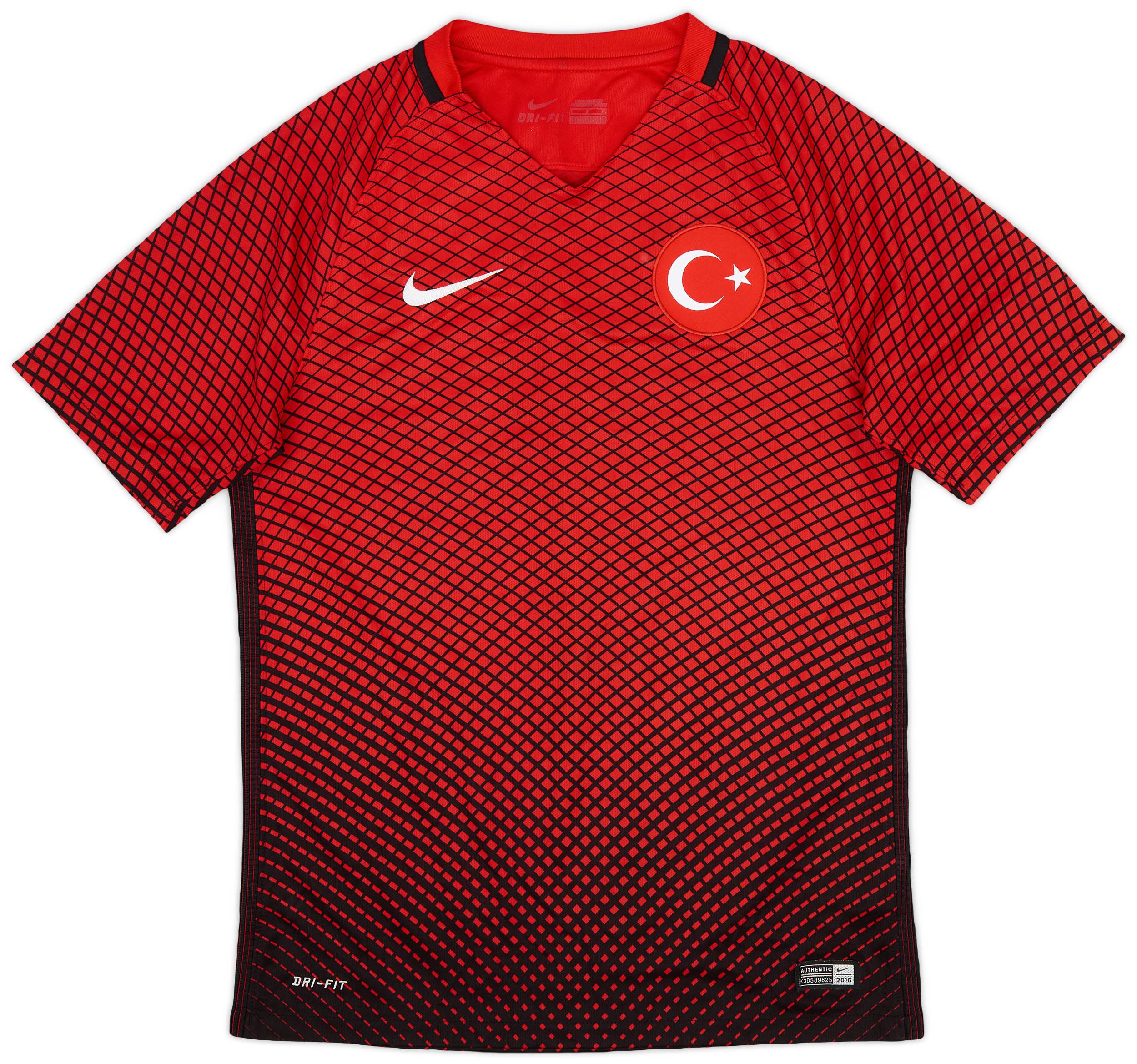 2016-17 Turkey Home Shirt - 9/10 - (S)