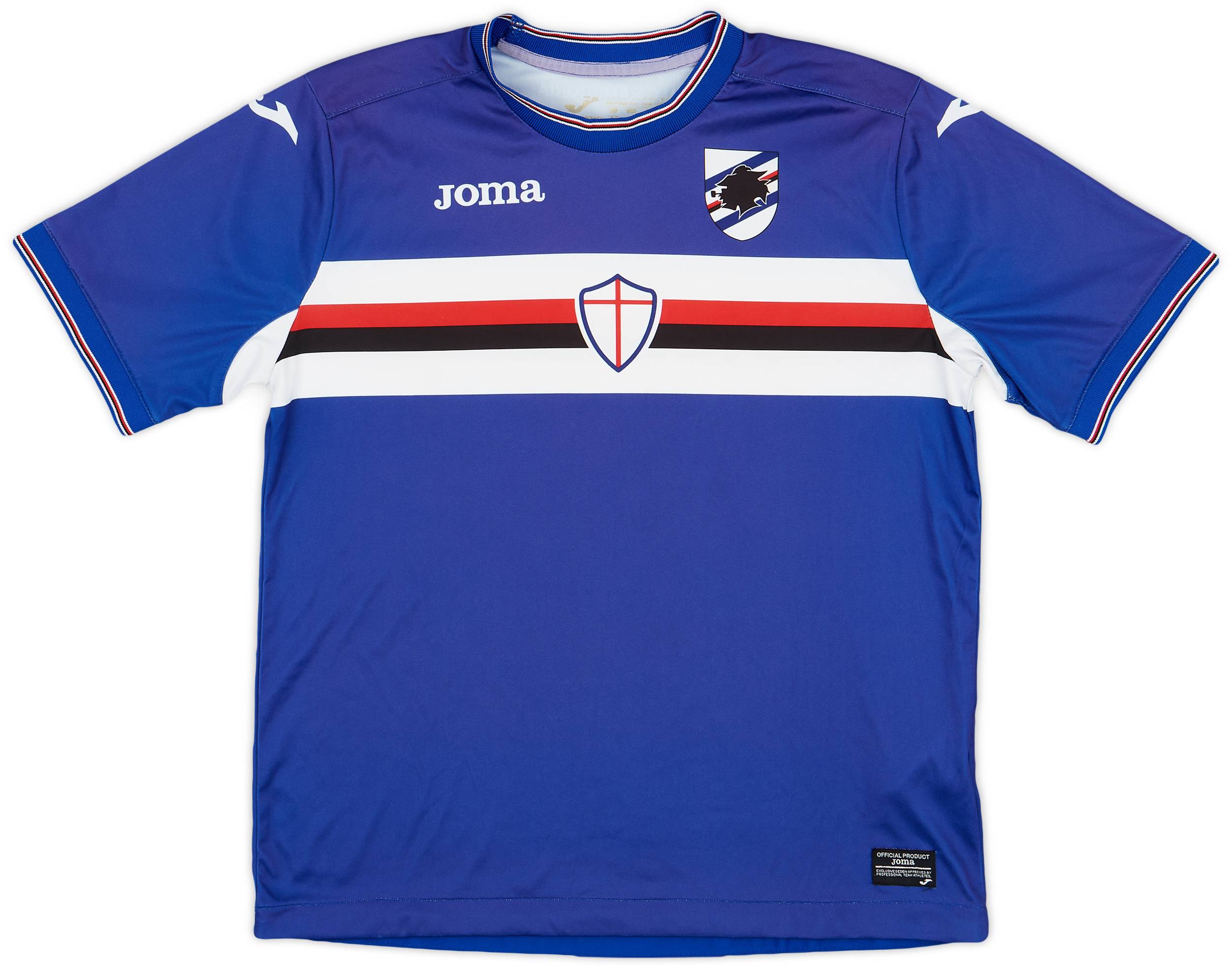 2017-18 Sampdoria Home Shirt #16 - 8/10 - (L.Boys)