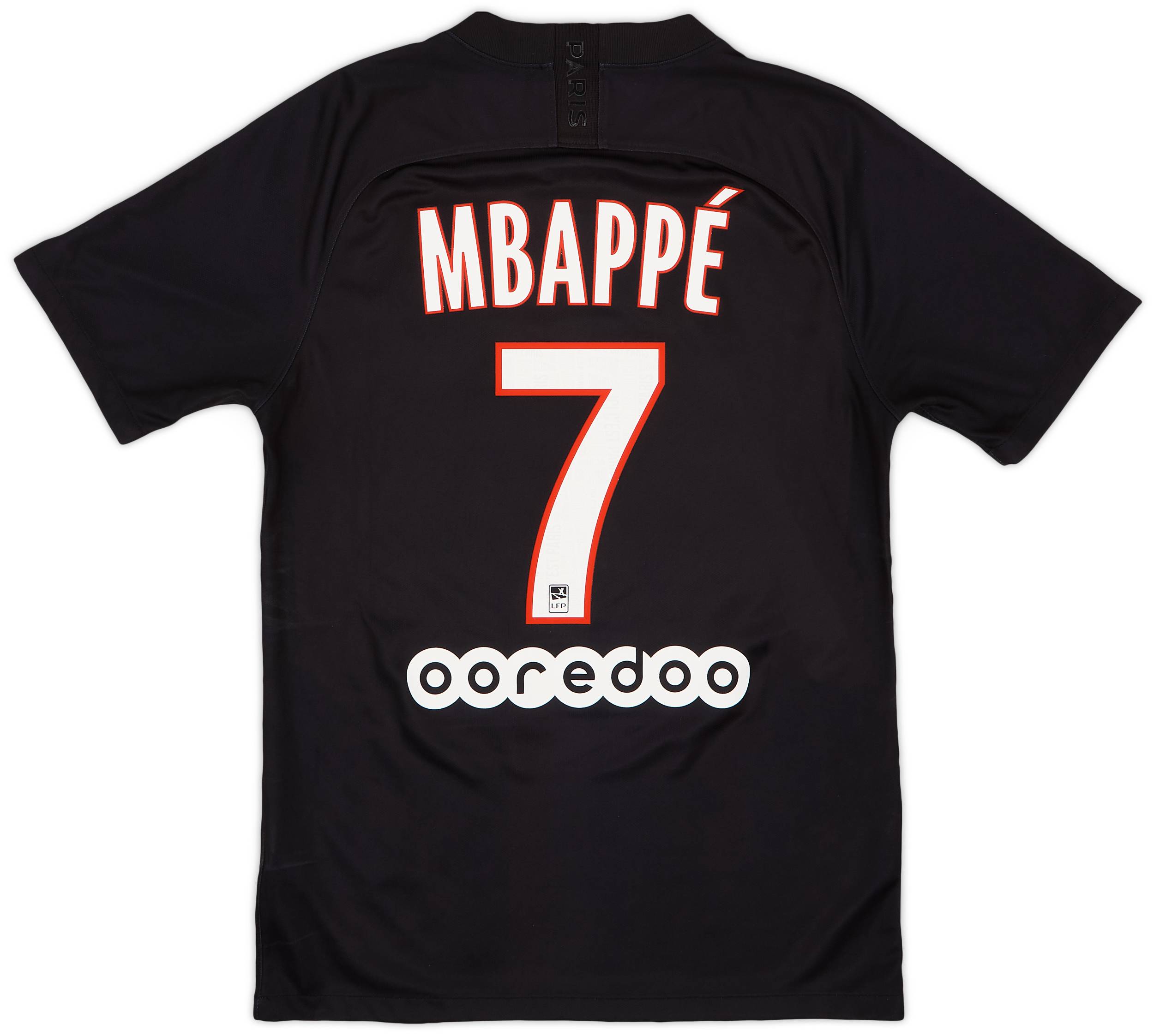 2019-20 Paris Saint-Germain Fourth Shirt Mbappe #7 - 7/10 - (S)