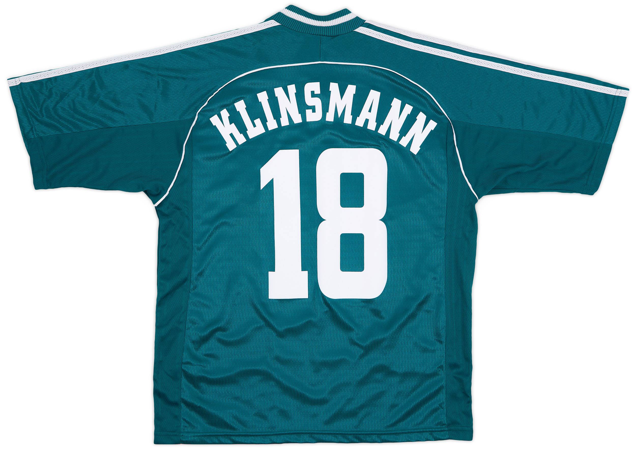1998-00 Germany Away Shirt Klinsmann #18 (M)