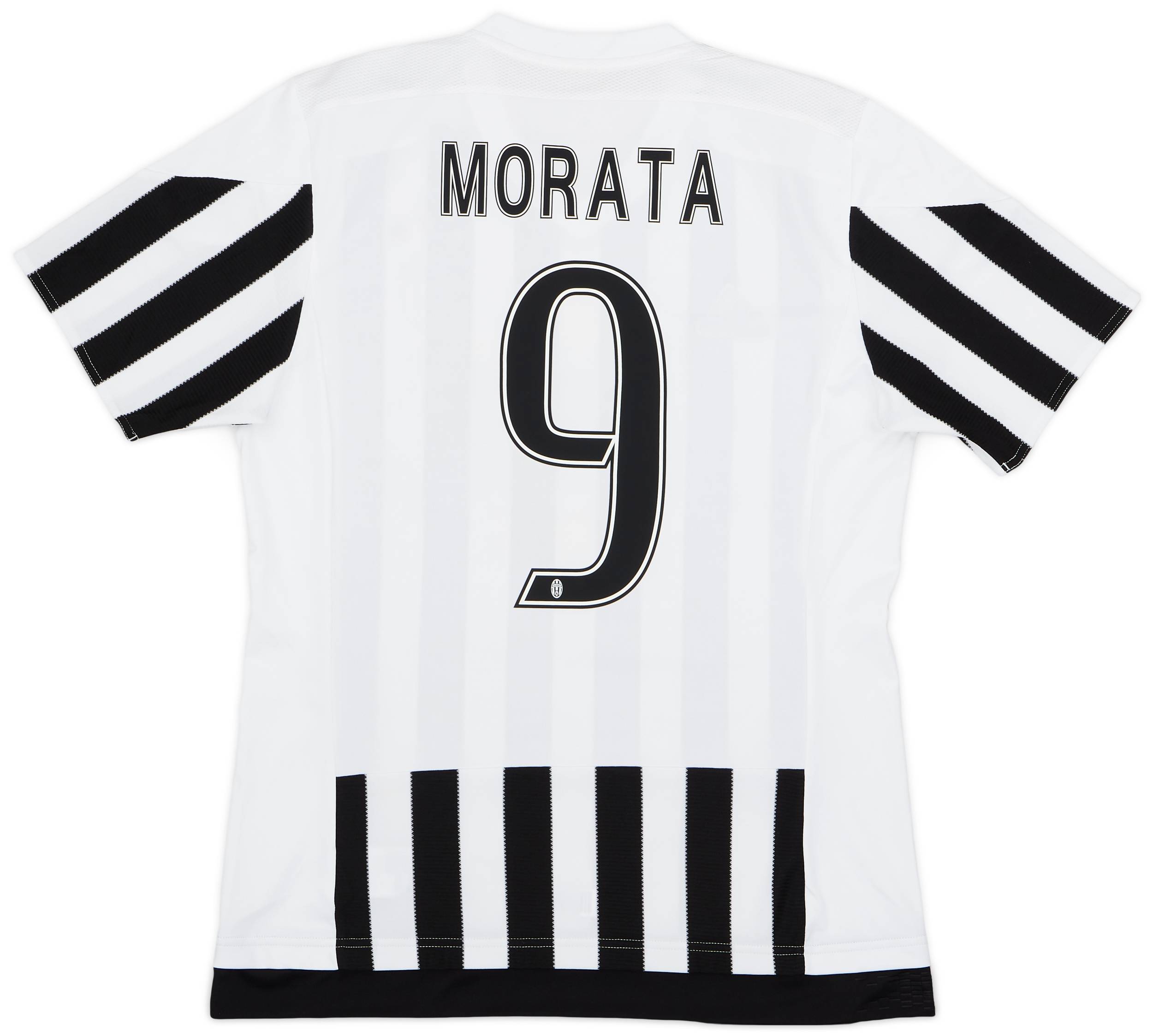 2015-16 Juventus Home Shirt Morata #9 - 9/10 - (M)