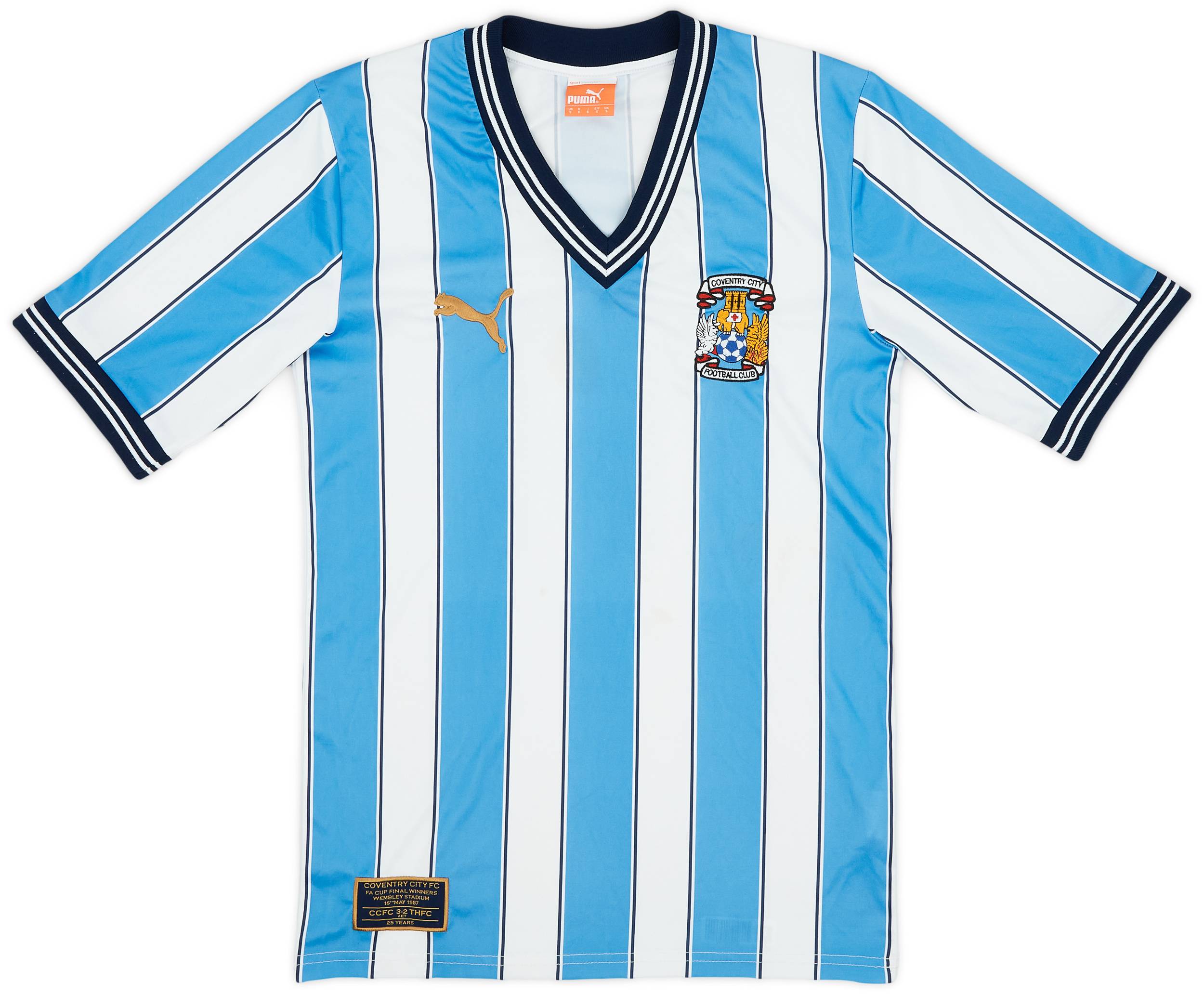 2013-14 Coventry City 'FA Cup 25th Anniversary' Home Shirt #11 - 7/10 - (S)