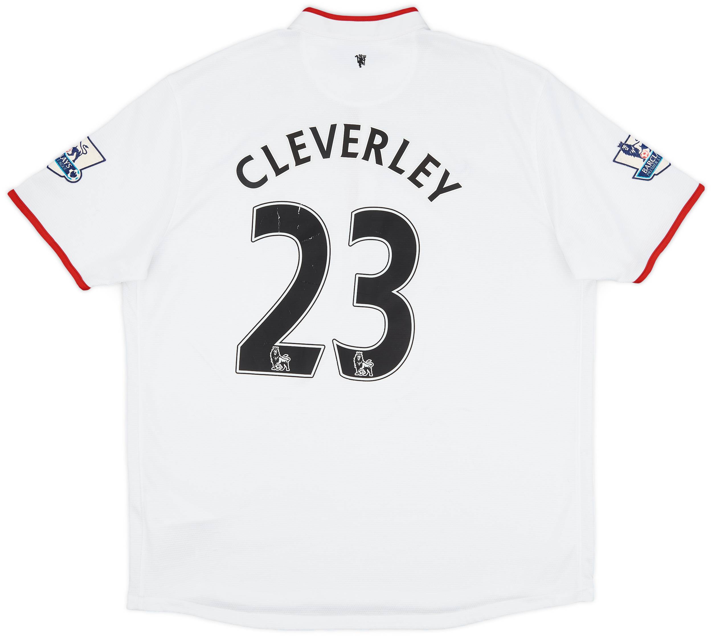 2012-14 Manchester United Away Shirt Cleverley #23 - 5/10 - (XL)