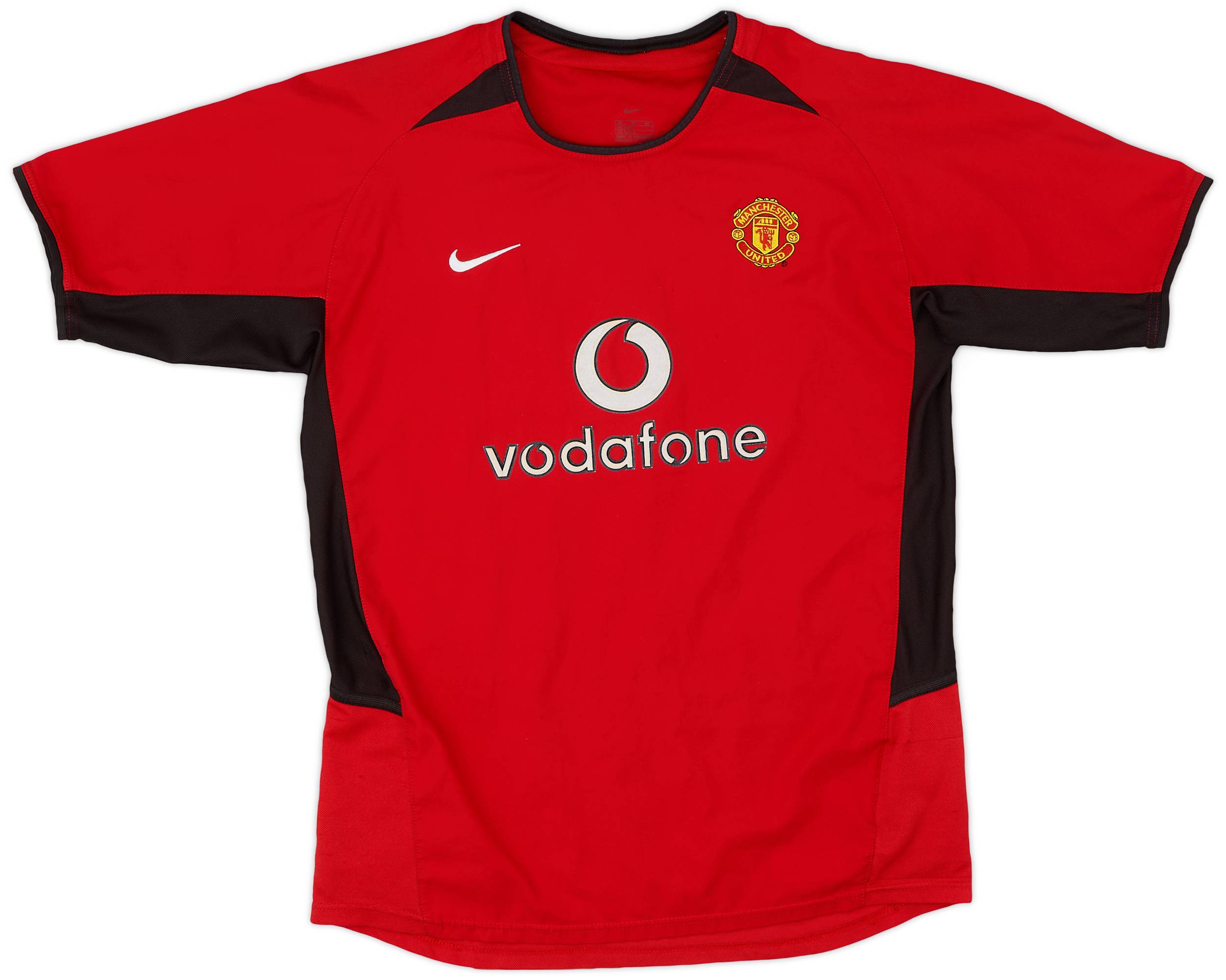 2002-04 Manchester United Home Shirt - 8/10 - (XL.Boys)