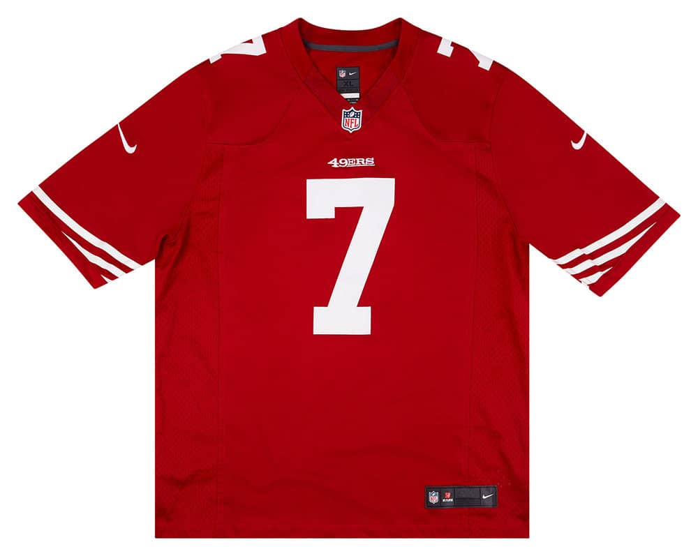 Kaepernick jersey discount hotsell
