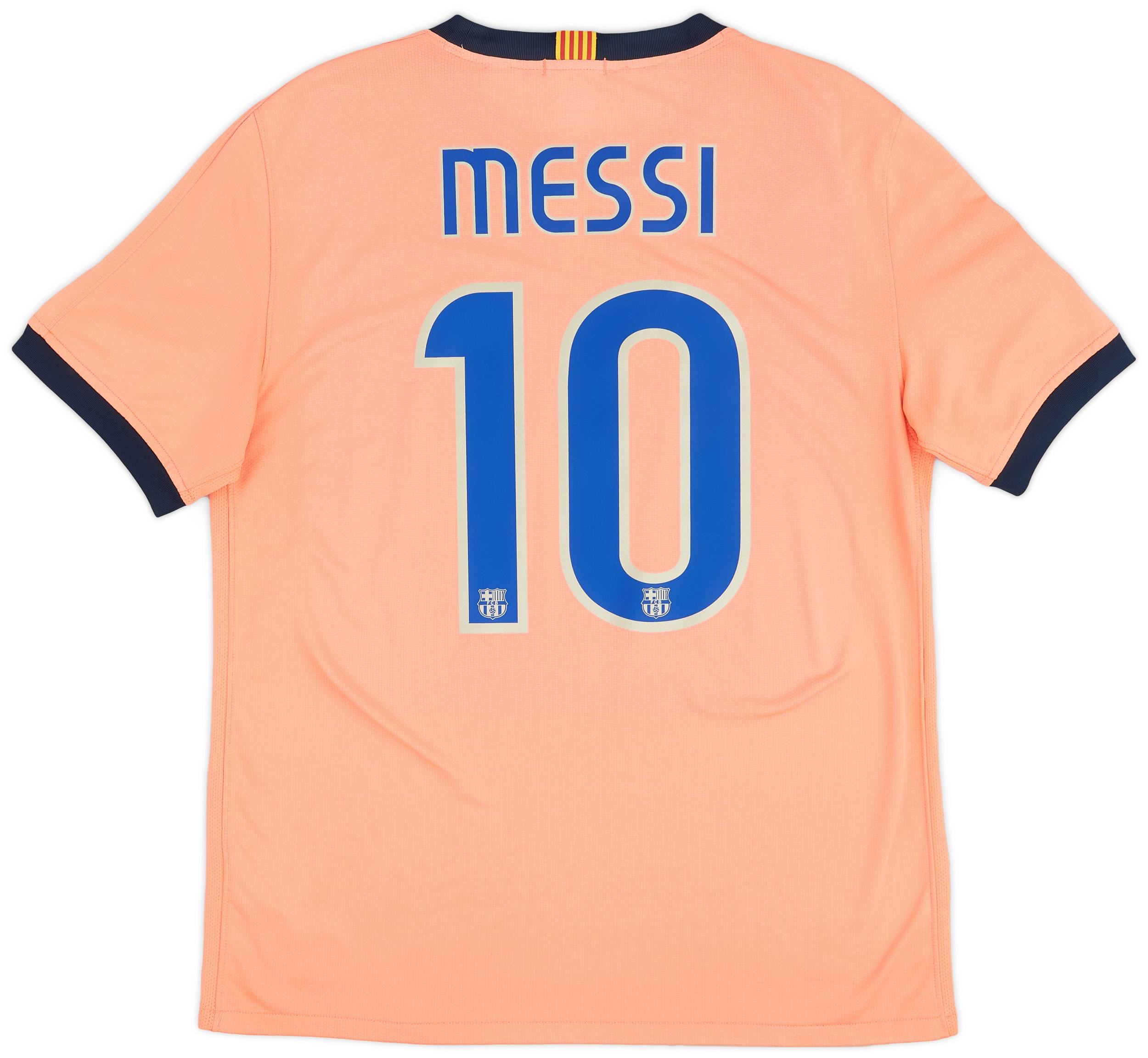 2009-10 Barcelona Away Shirt Messi #10 - 8/10 - (XL)