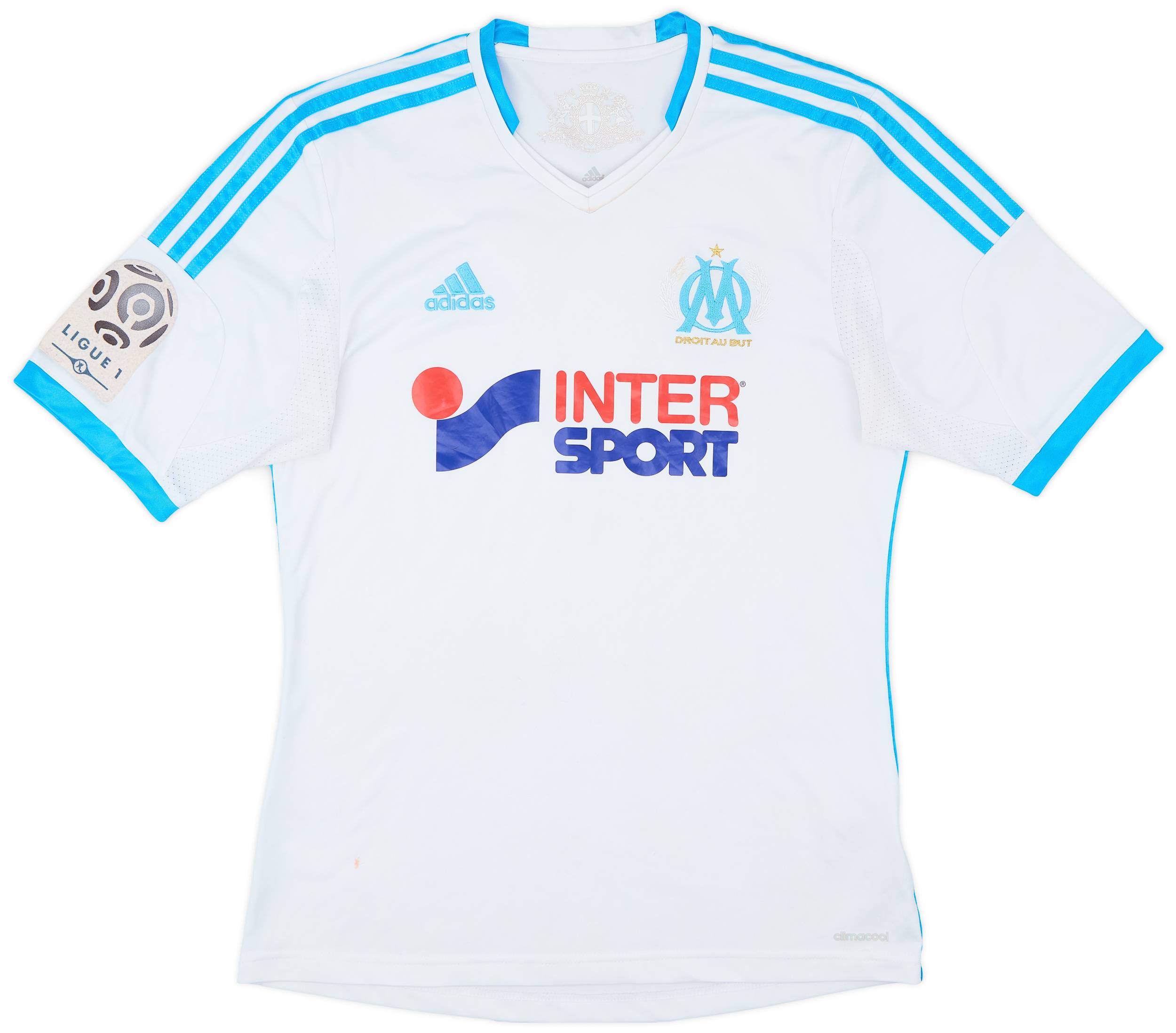 2013-14 Olympique Marseille Home Shirt - 7/10 - (S)