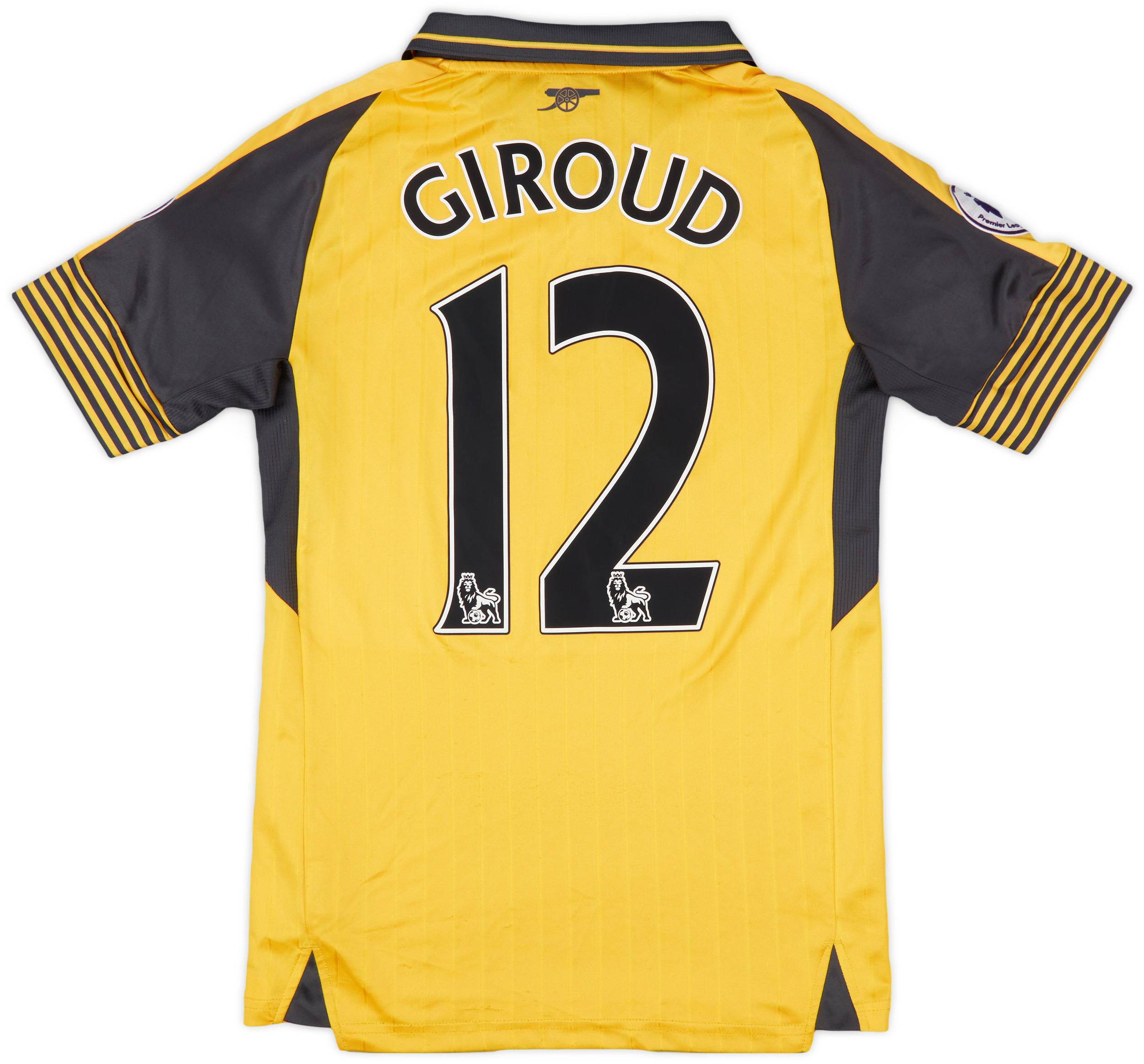 2016-17 Arsenal Away Shirt Giroud #12 - 5/10 - (XS)