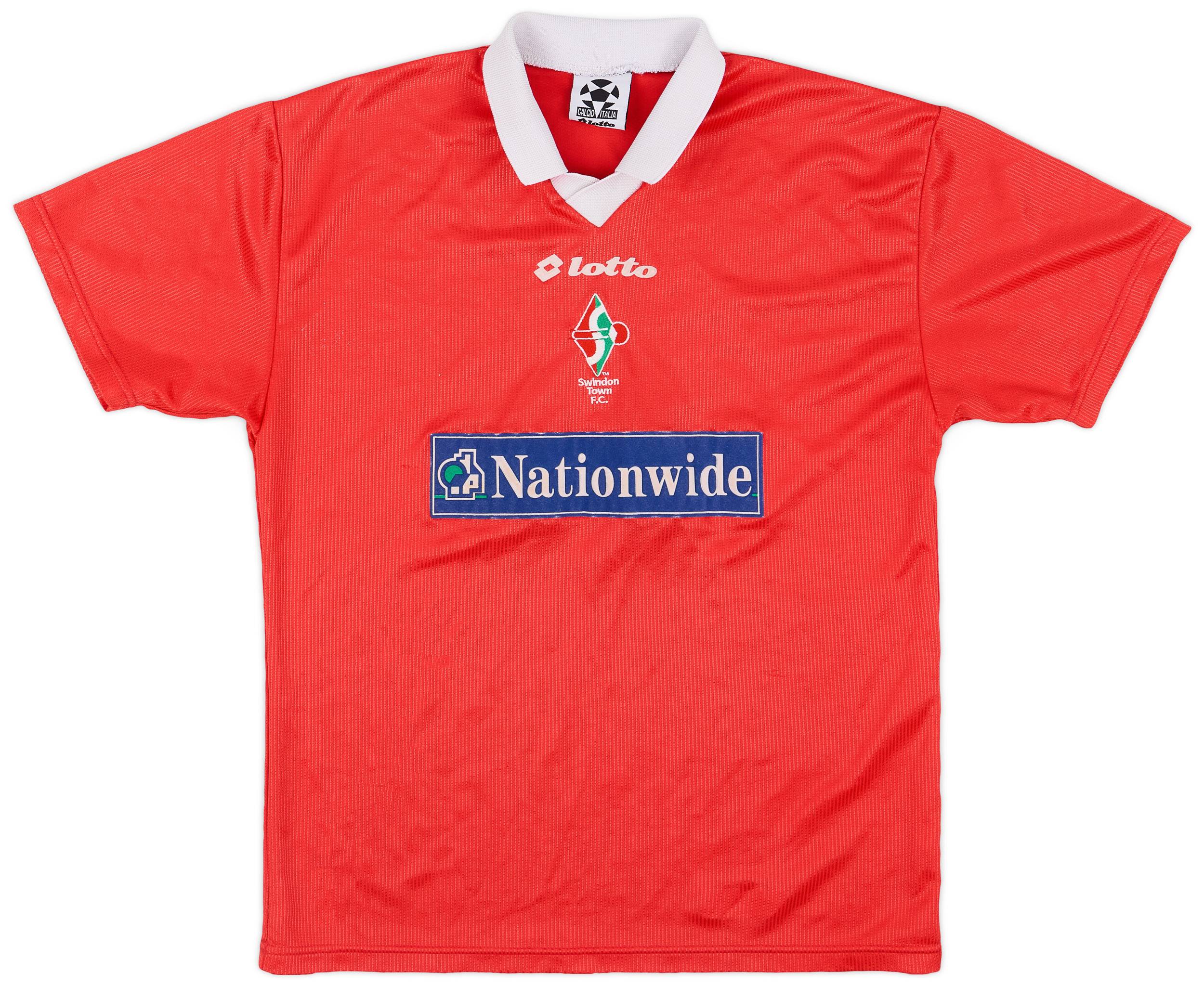 1999-00 Swindon Town Home Shirt - 7/10 - (XL.Boys)